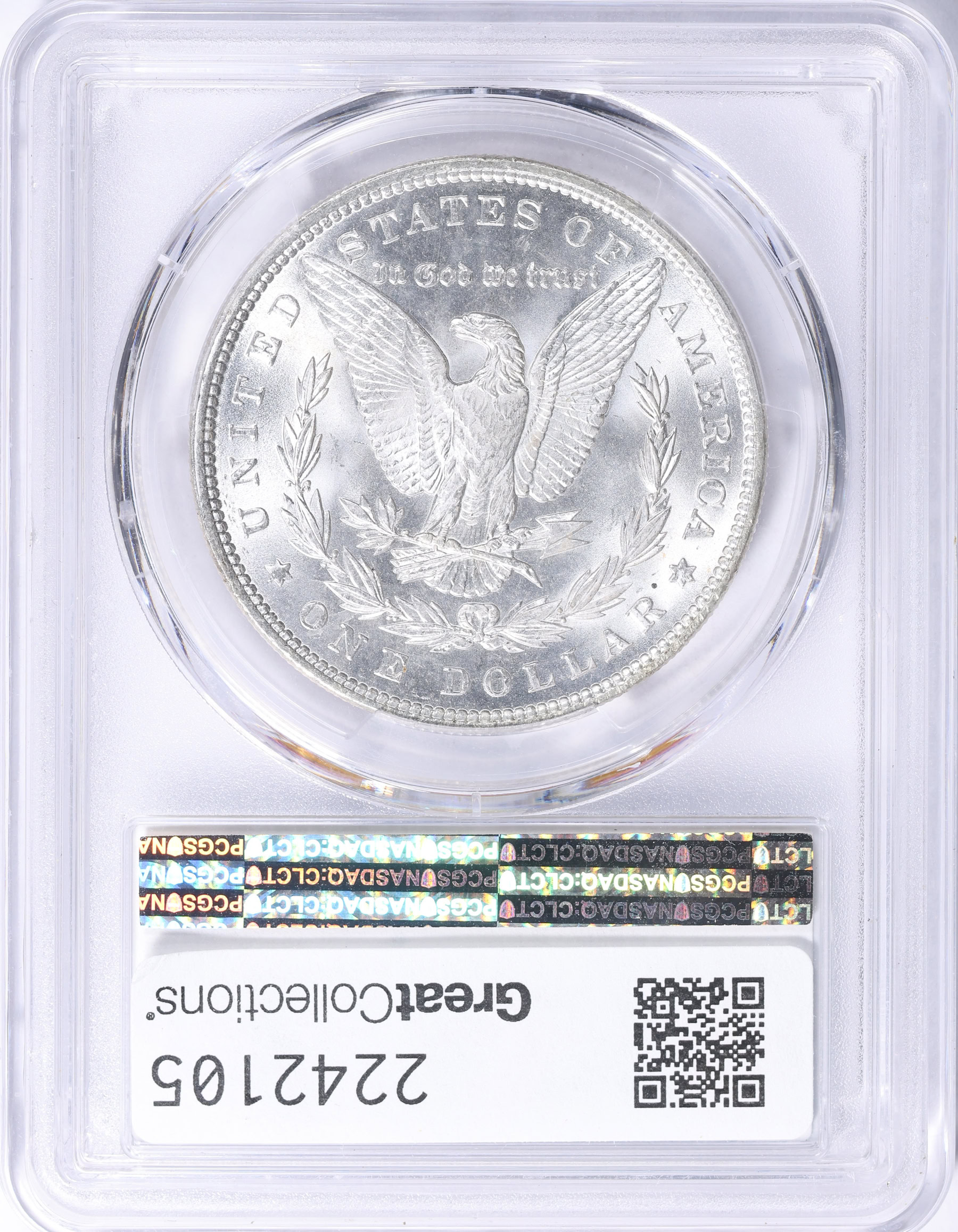 1889 Morgan Silver Dollar PCGS MS-66 (CAC Green) (Item 2242105