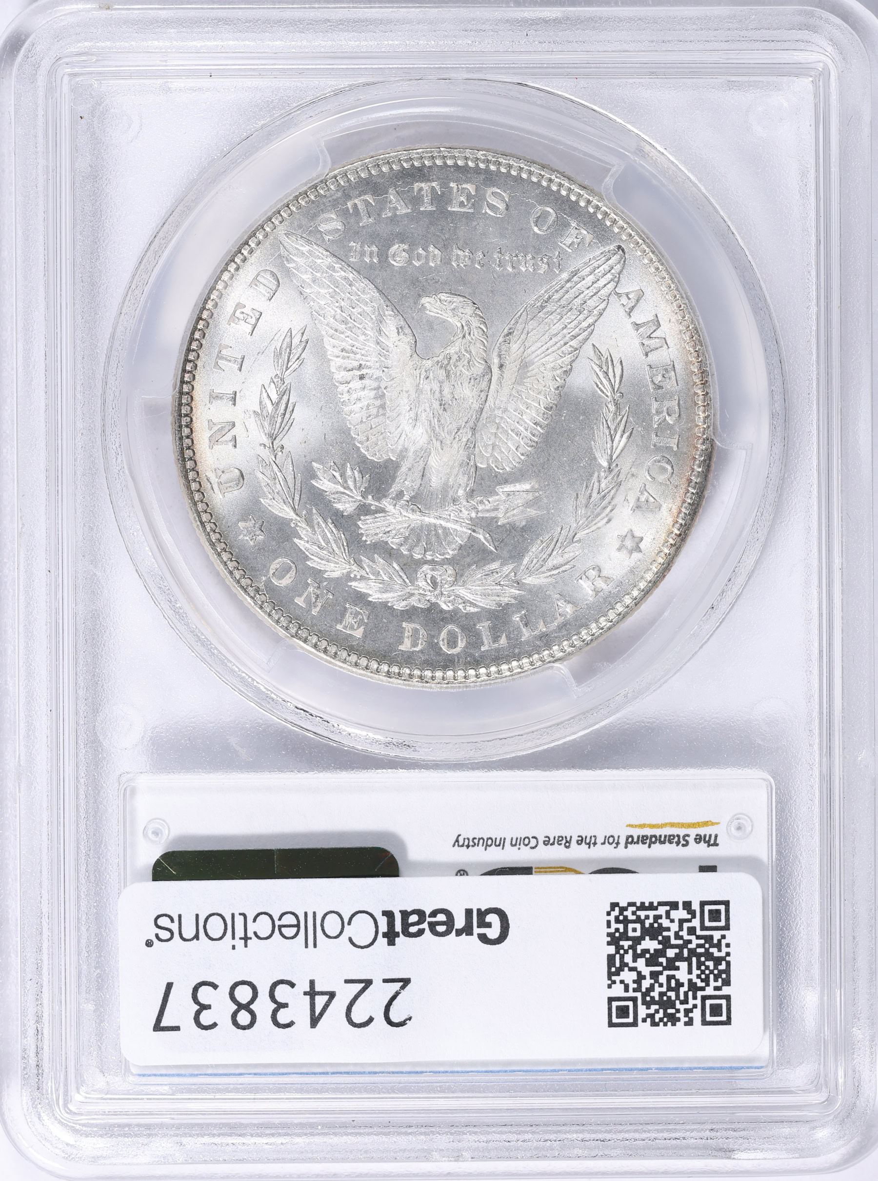 1878 7/8TF Morgan Silver Dollar Strong PCGS MS-64 (Item 2243837