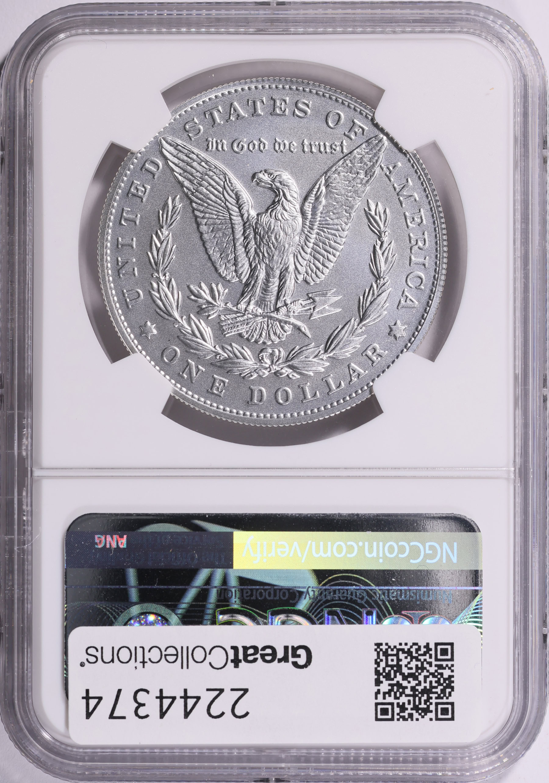 2023 Morgan Silver Dollar NGC MS-70 | NGC Cert #6848174-008