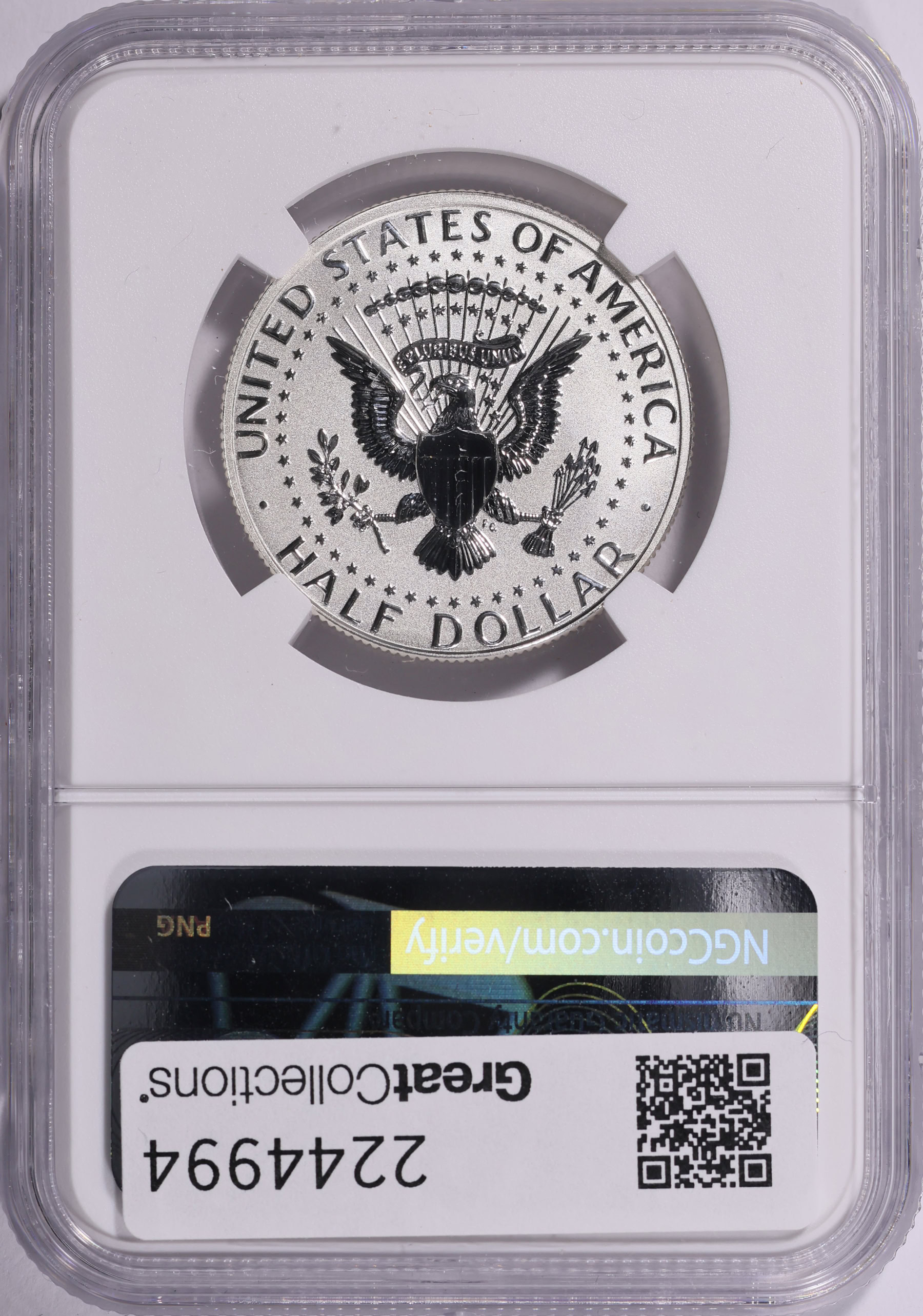2014-W Kennedy Half Dollar Silver Reverse Proof 50th Anniversary