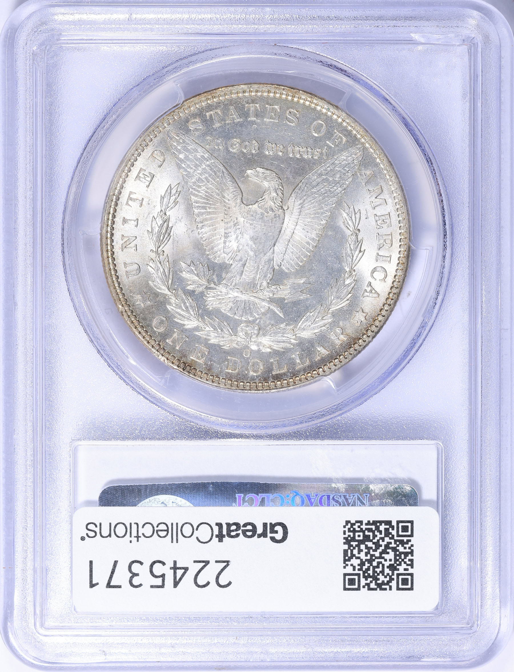 1903-O Morgan Silver Dollar PCGS MS-66+ (CAC Green) (Toned) (Item