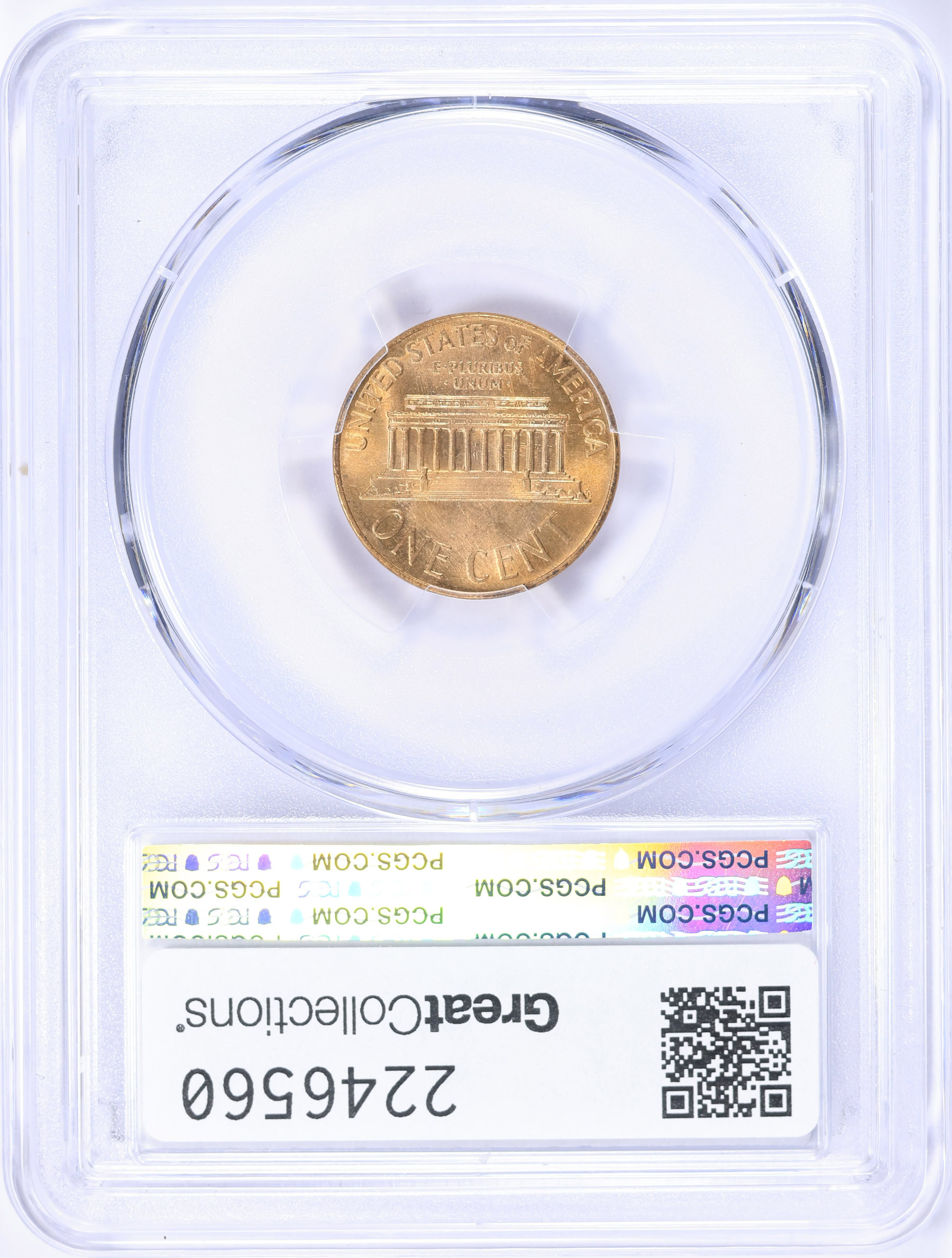 1967 Lincoln Cent PCGS MS-67 RD (Item 2246560) | GreatCollections