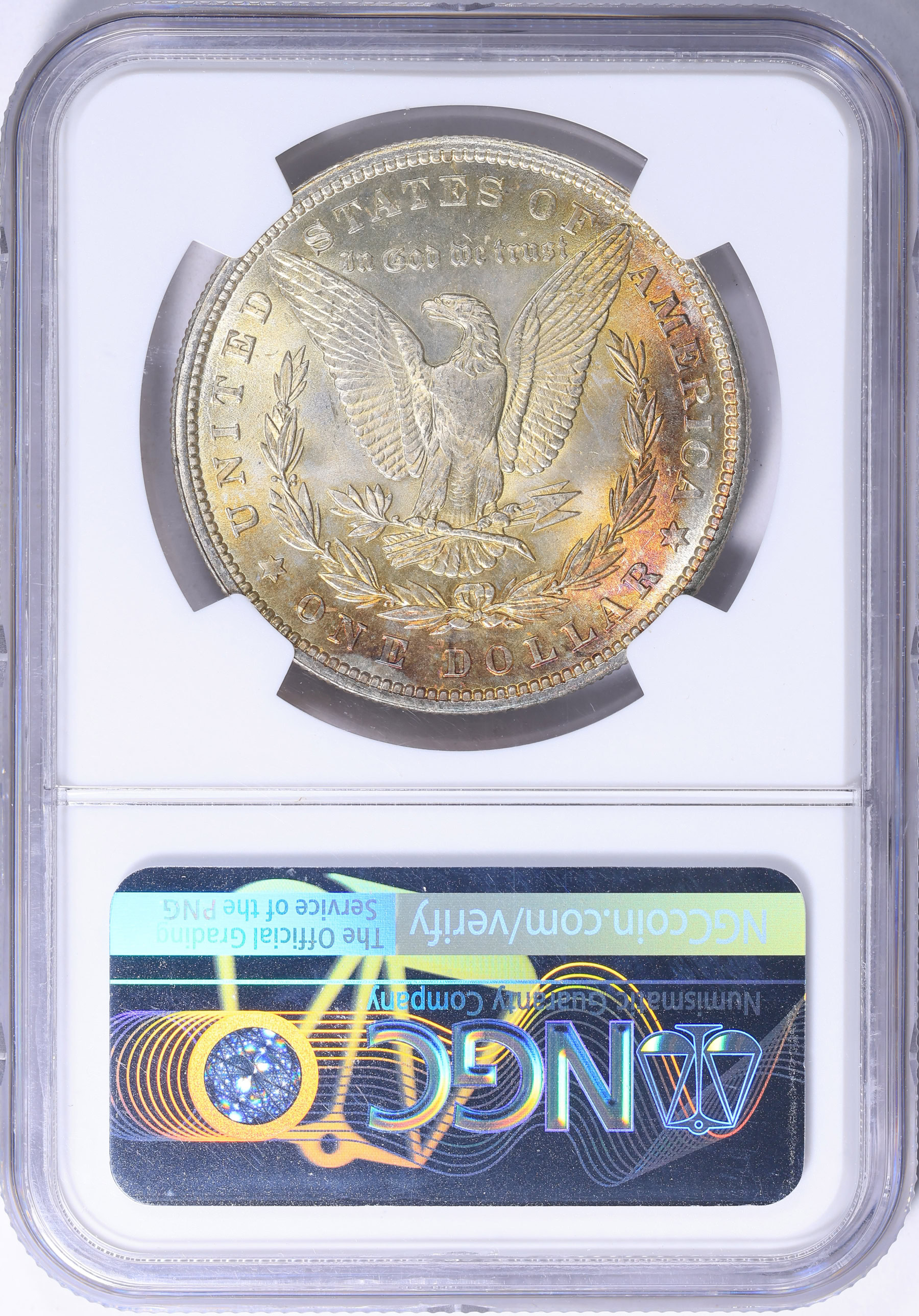 1879 Morgan Silver Dollar NGC MS-63 (Toned) (Item 2250914