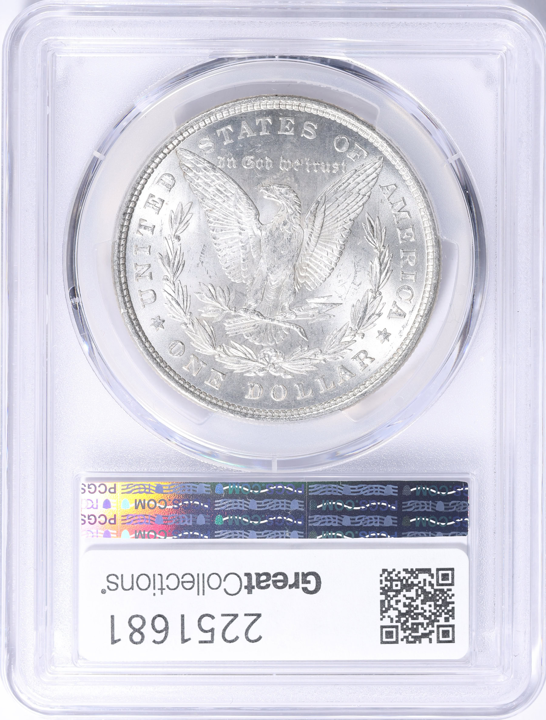 1878 8TF Morgan Silver Dollar PCGS MS-62 (Item 2251681
