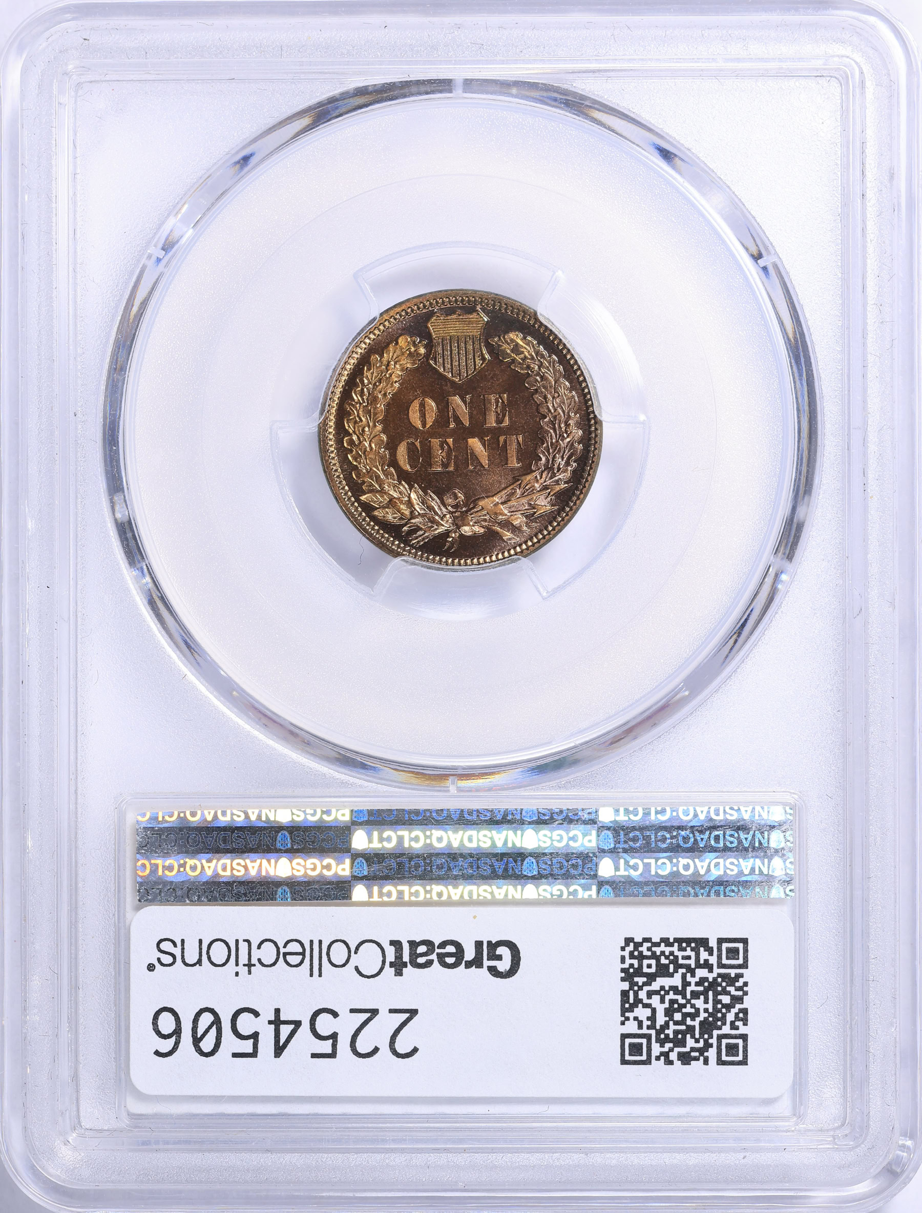 1898 Indian Cent PCGS Proof-67+ RB (CAC Green) (Item 2254506
