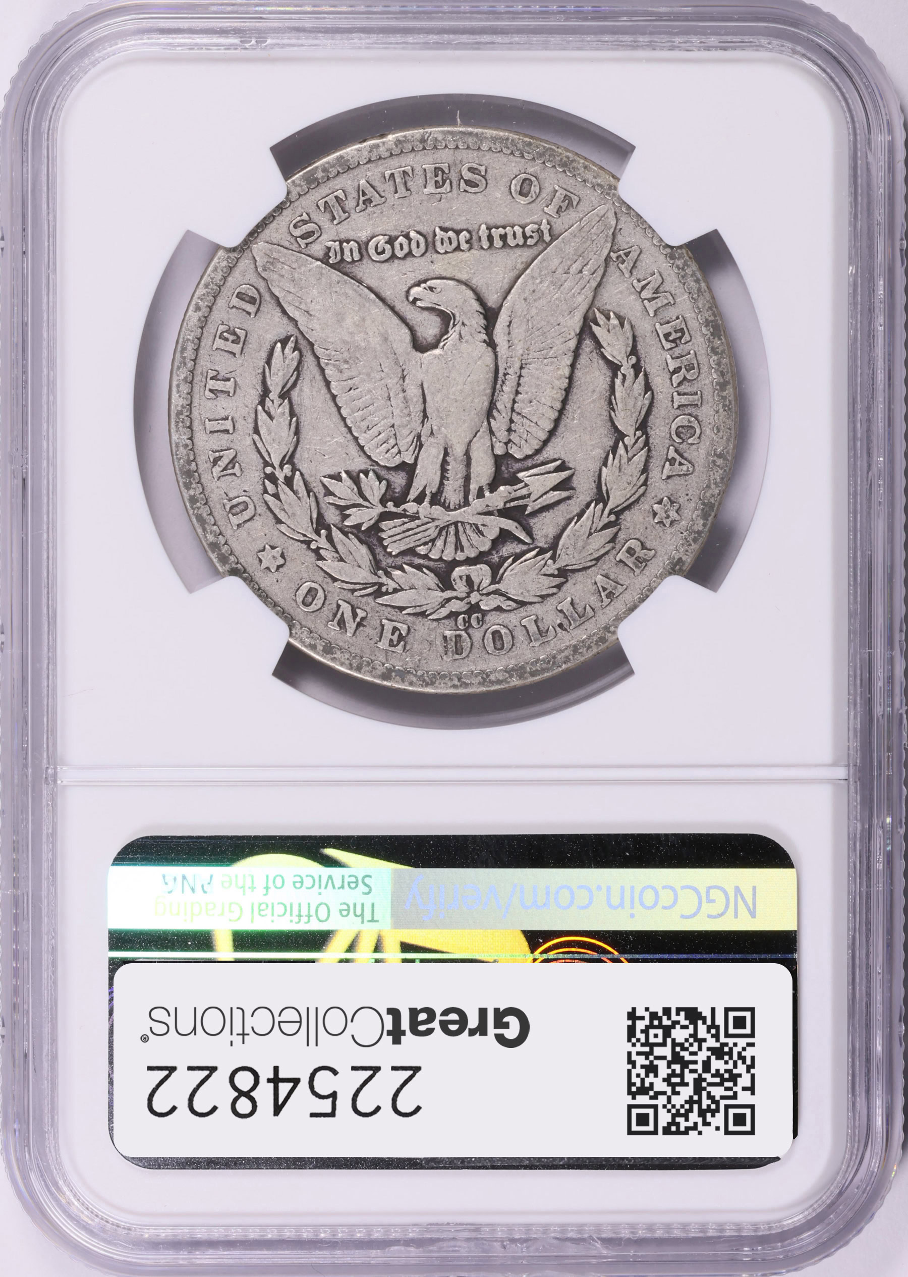 1879-CC Morgan Silver Dollar NGC VG-08 (Item 2254822