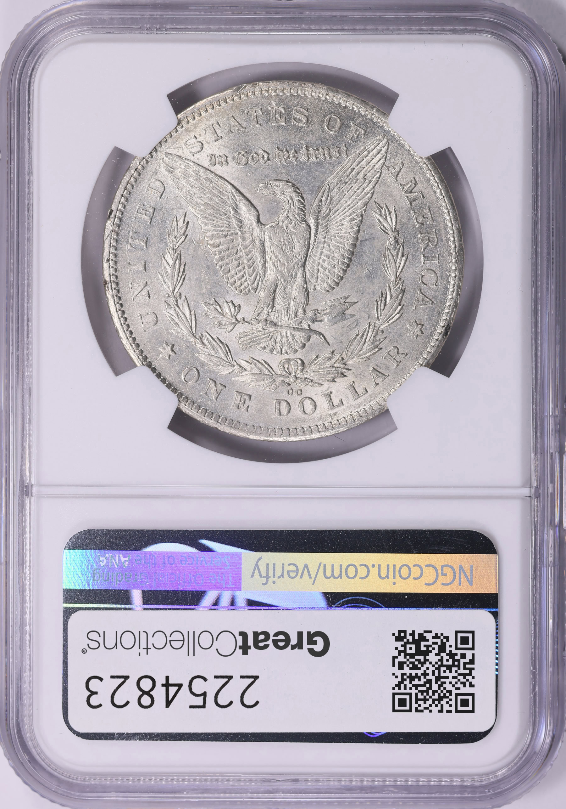 1878-CC Morgan Silver Dollar NGC AU-58 (Item 2254823