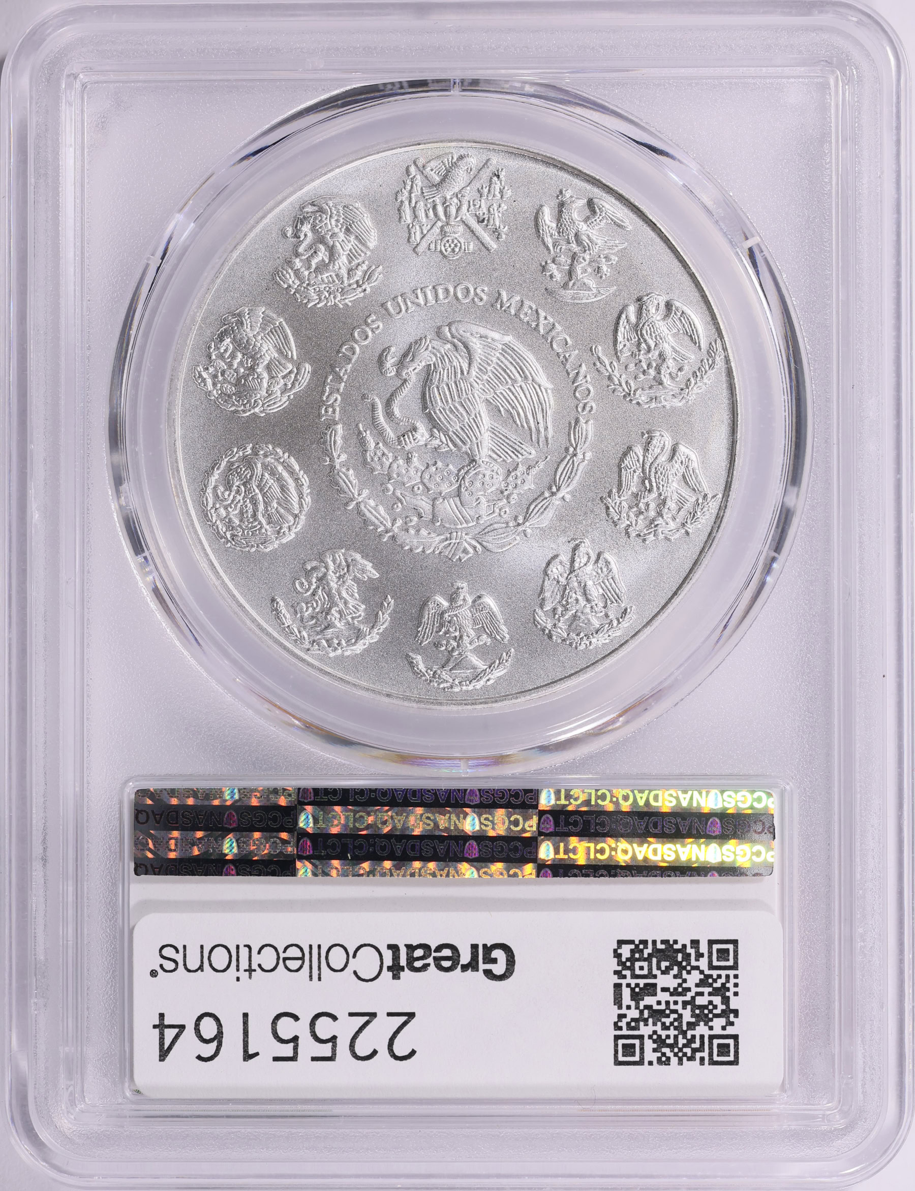 Mexico 2017-Mo Silver Onza Libertad KM-639 First Strike PCGS MS-69