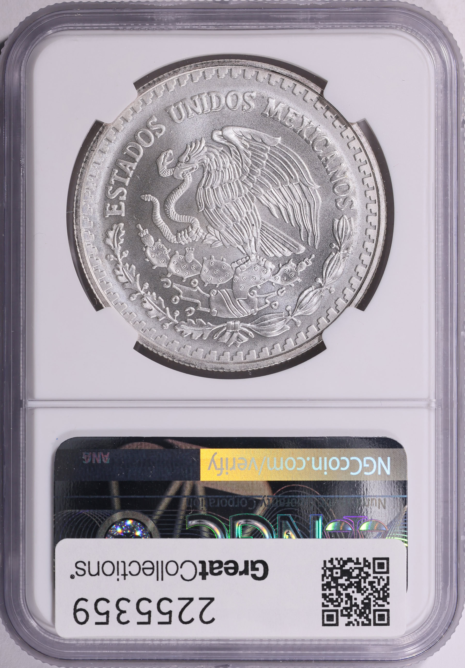 Mexico 1997-Mo Silver Onza Libertad KM-613 NGC MS-70 (Item 2255359