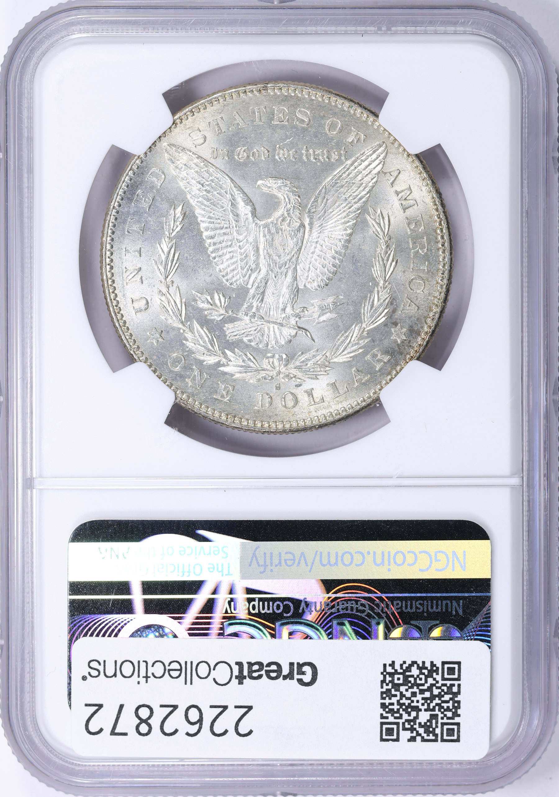 1878-S Morgan Silver Dollar NGC MS-62 (Item 2262872