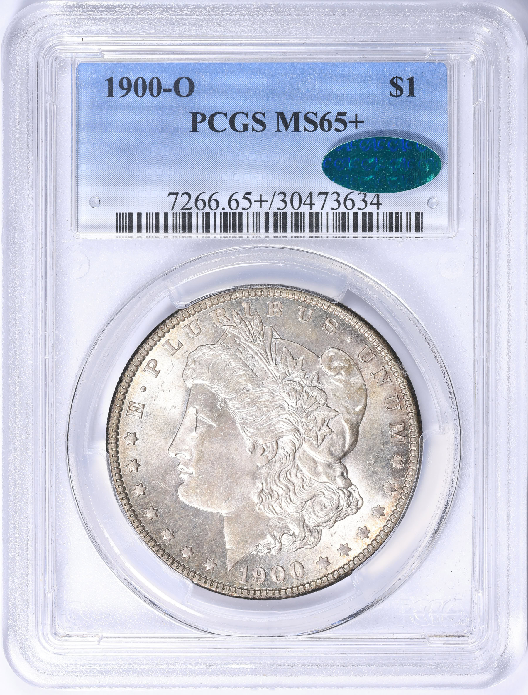 1912年 ニカラグア 銀貨　　PCGS MS62 リオグランデの風景！！ 1900-O Morgan Silver Dollar PCGS MS-65+ (CAC Green) (Item 2263232
