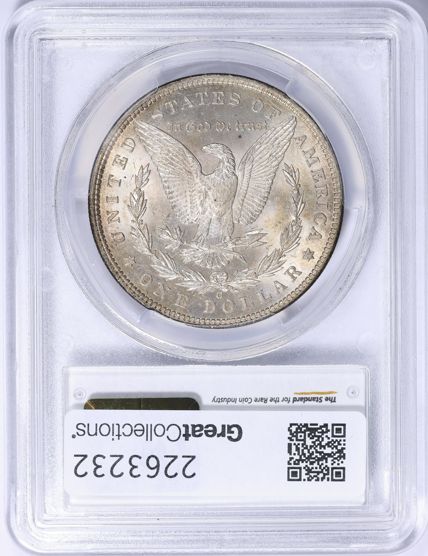 1900-O Morgan Silver Dollar PCGS MS-65+ (CAC Green) (Item 2263232