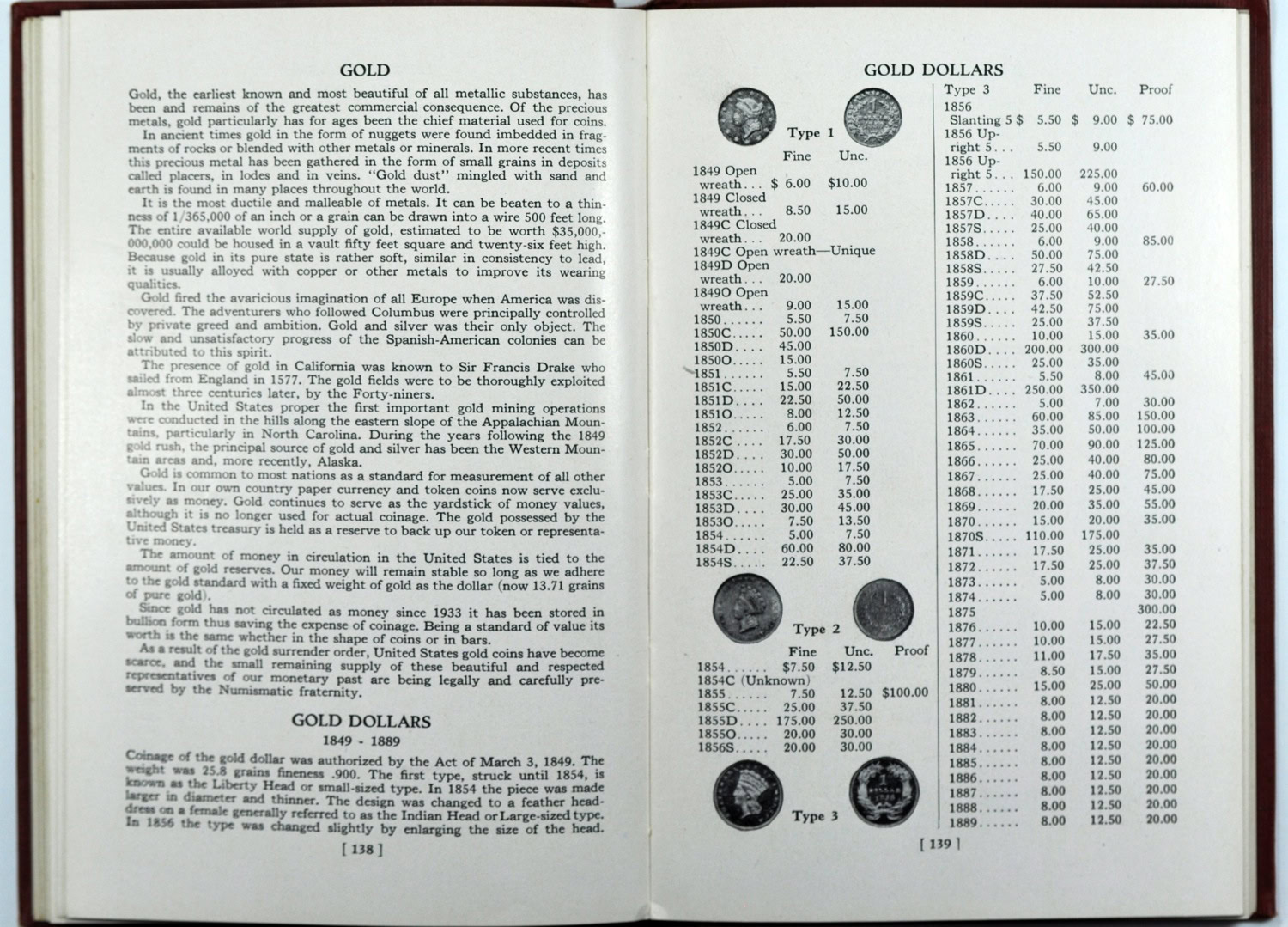 Rare 1947 Red Book 1st Edition R.S. Yeoman | Cert #n/a