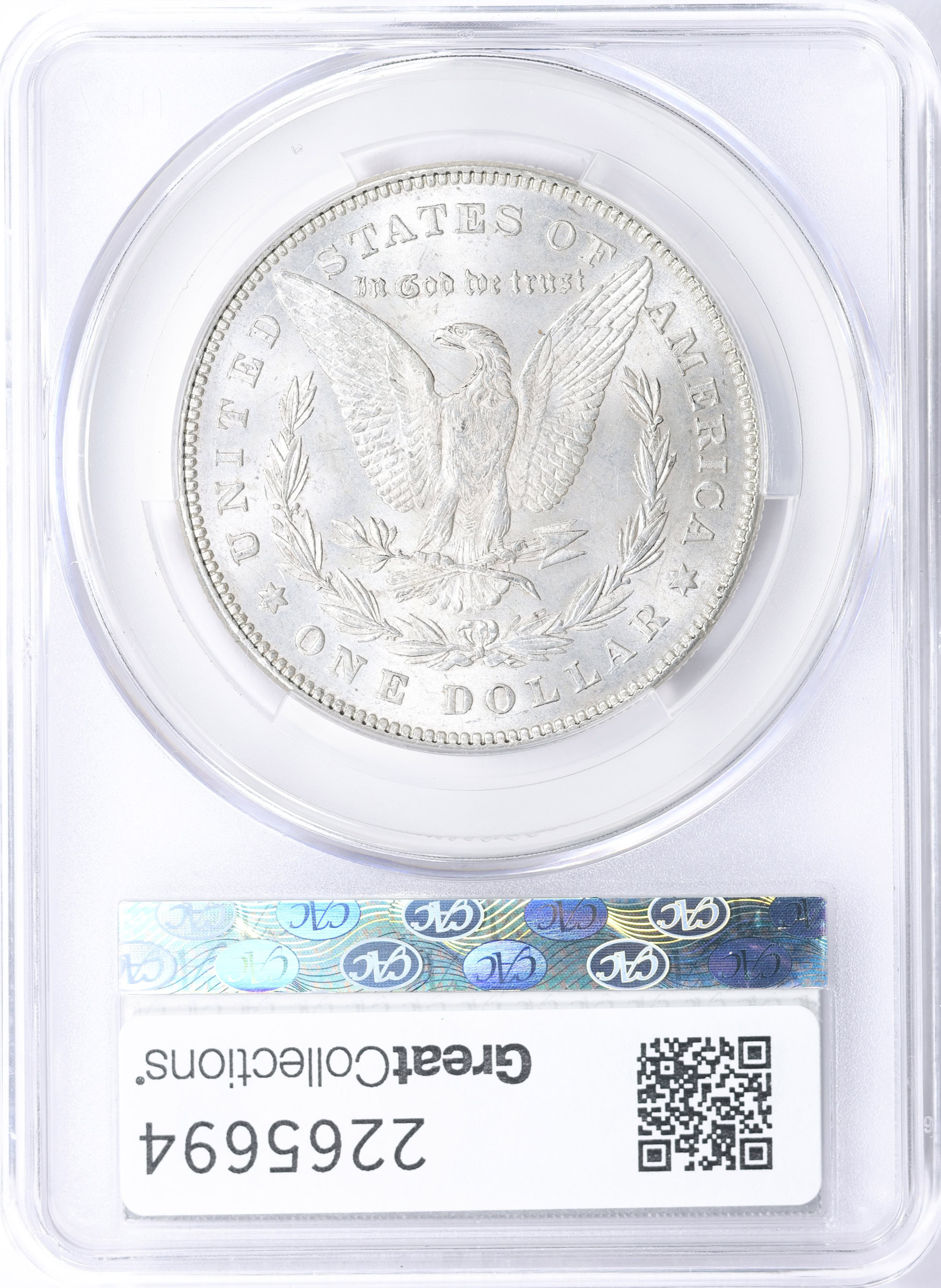 1878 7/8TF Morgan Silver Dollar Strong CACG AU-55 (Item 2265694