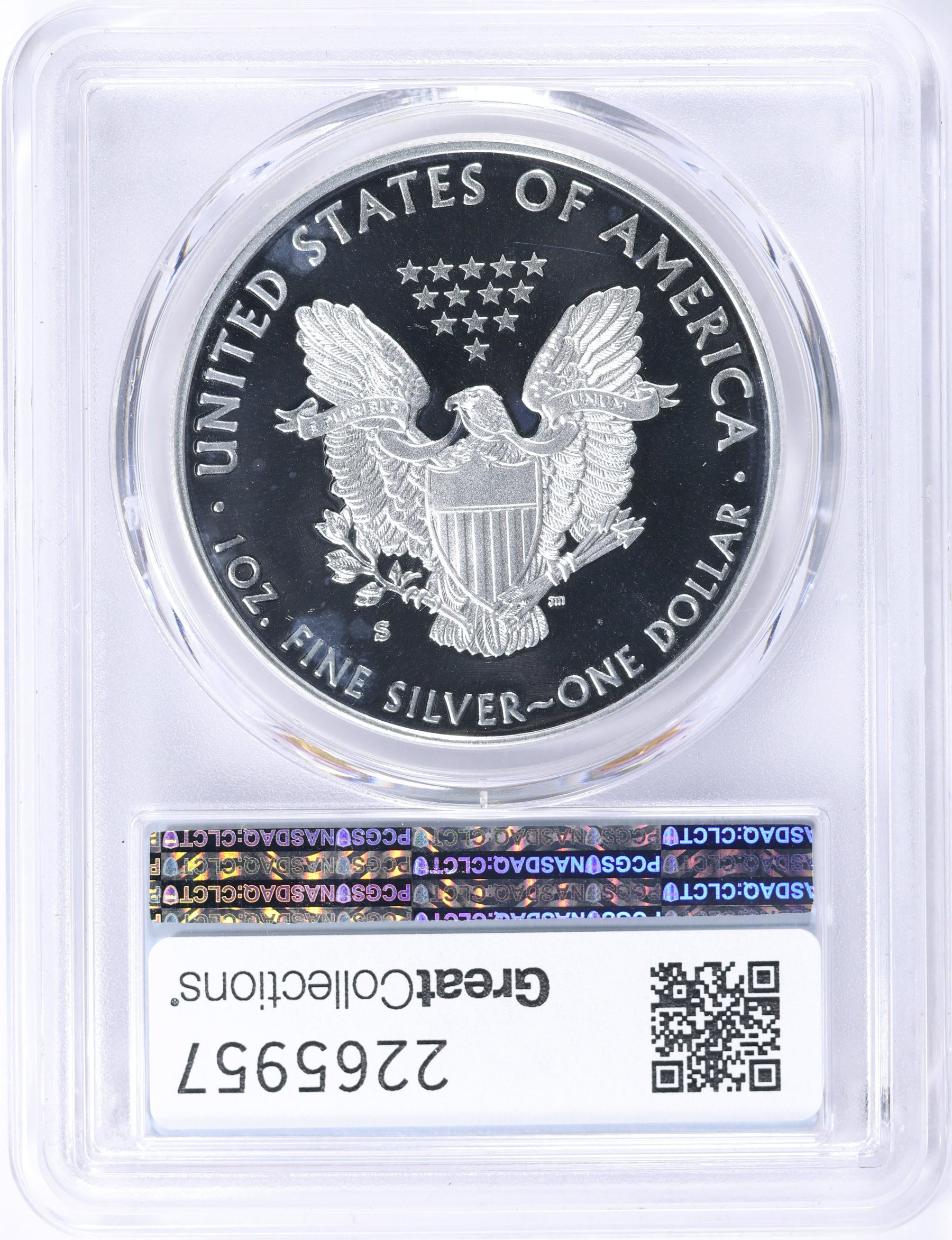 2017-S $1 Silver Eagle First Day of Issue (From the