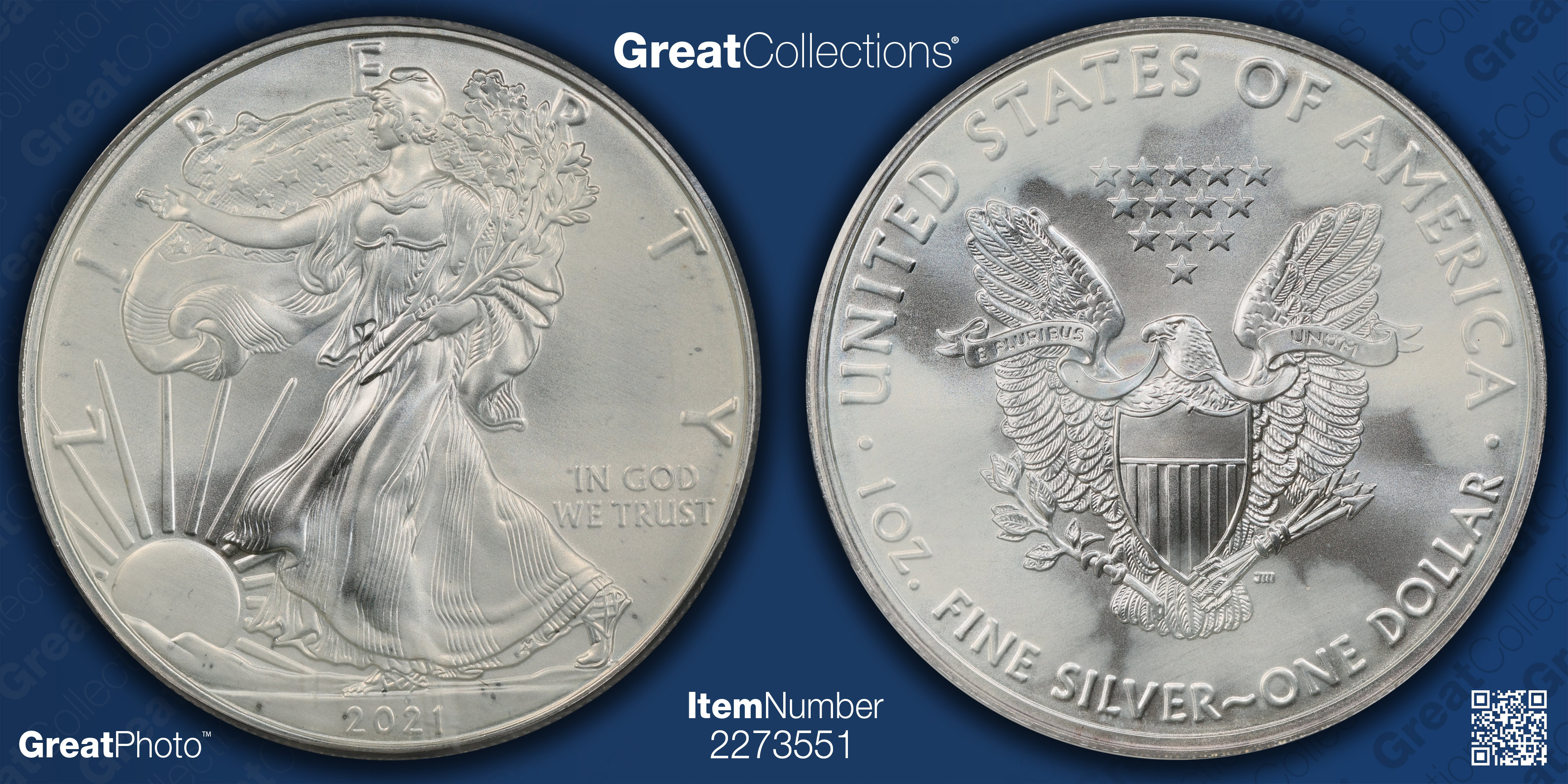 2021 $1 Silver Eagle Type 1 First Day of Issue PCGS MS-70 (Lenny