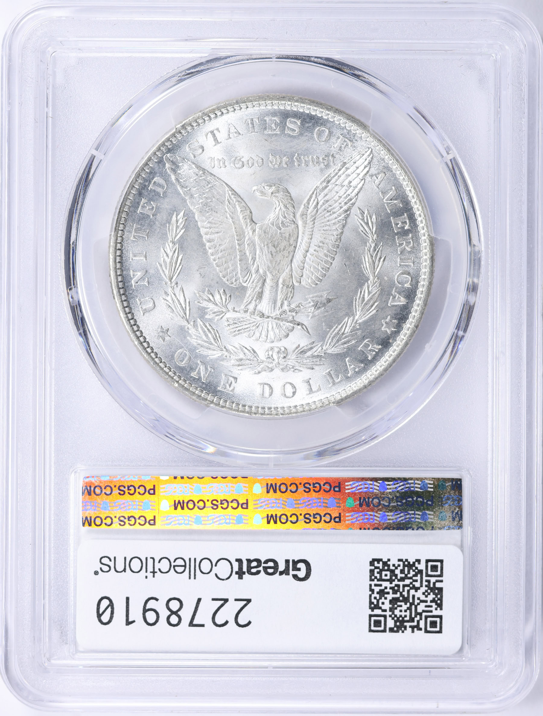 1878 7TF Morgan Silver Dollar Reverse of 1879 PCGS MS-62 (Item
