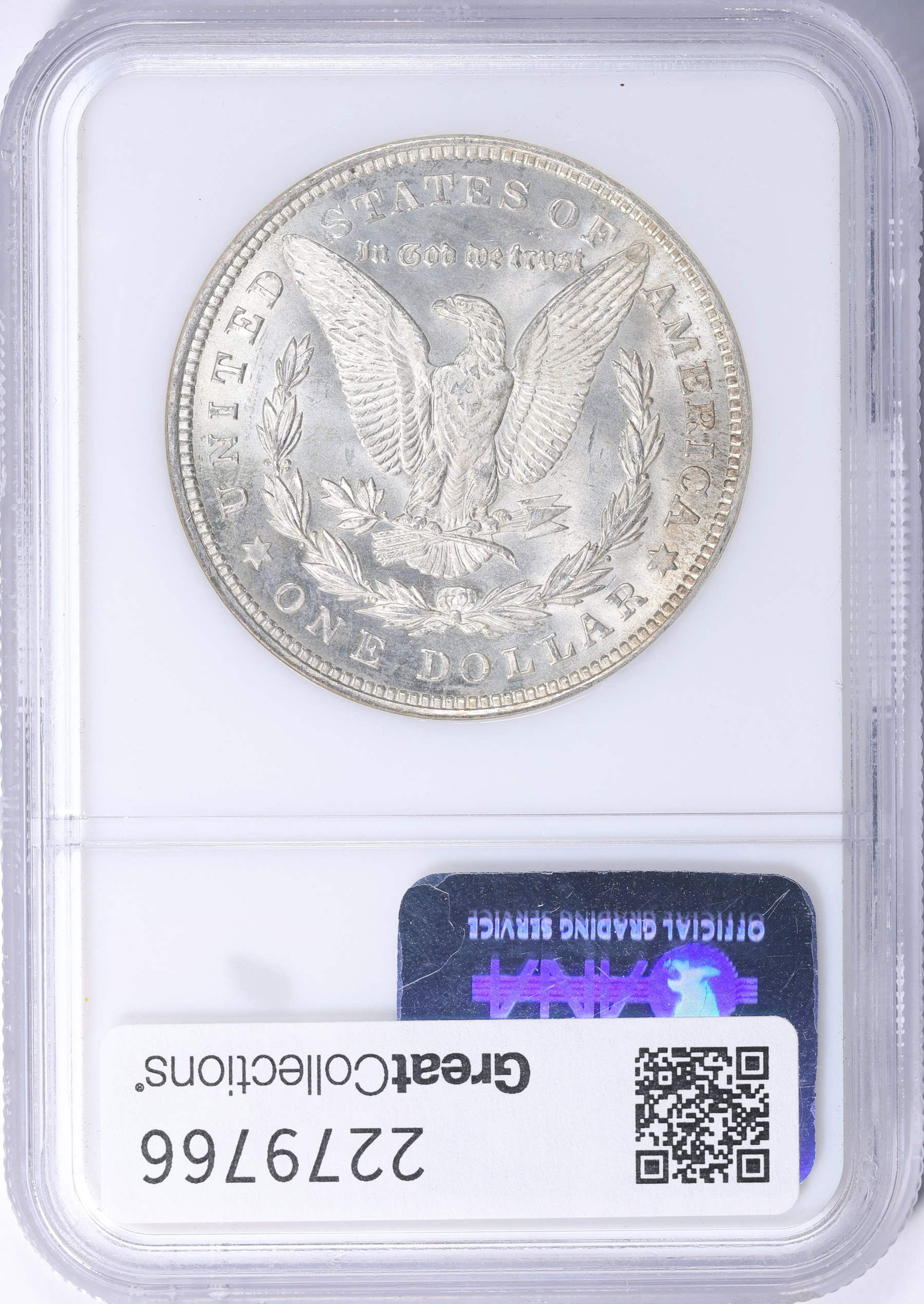 1921 Morgan Silver Dollar NGC MS-64 (Item 2279766