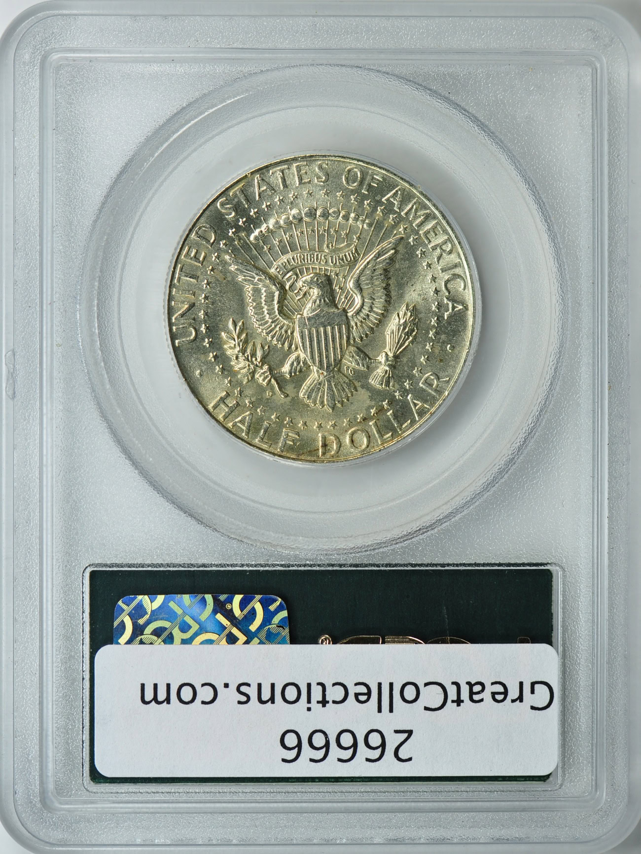 1964 Kennedy Half Dollar PCGS MS (Sample Slab) OGH (Item 26666