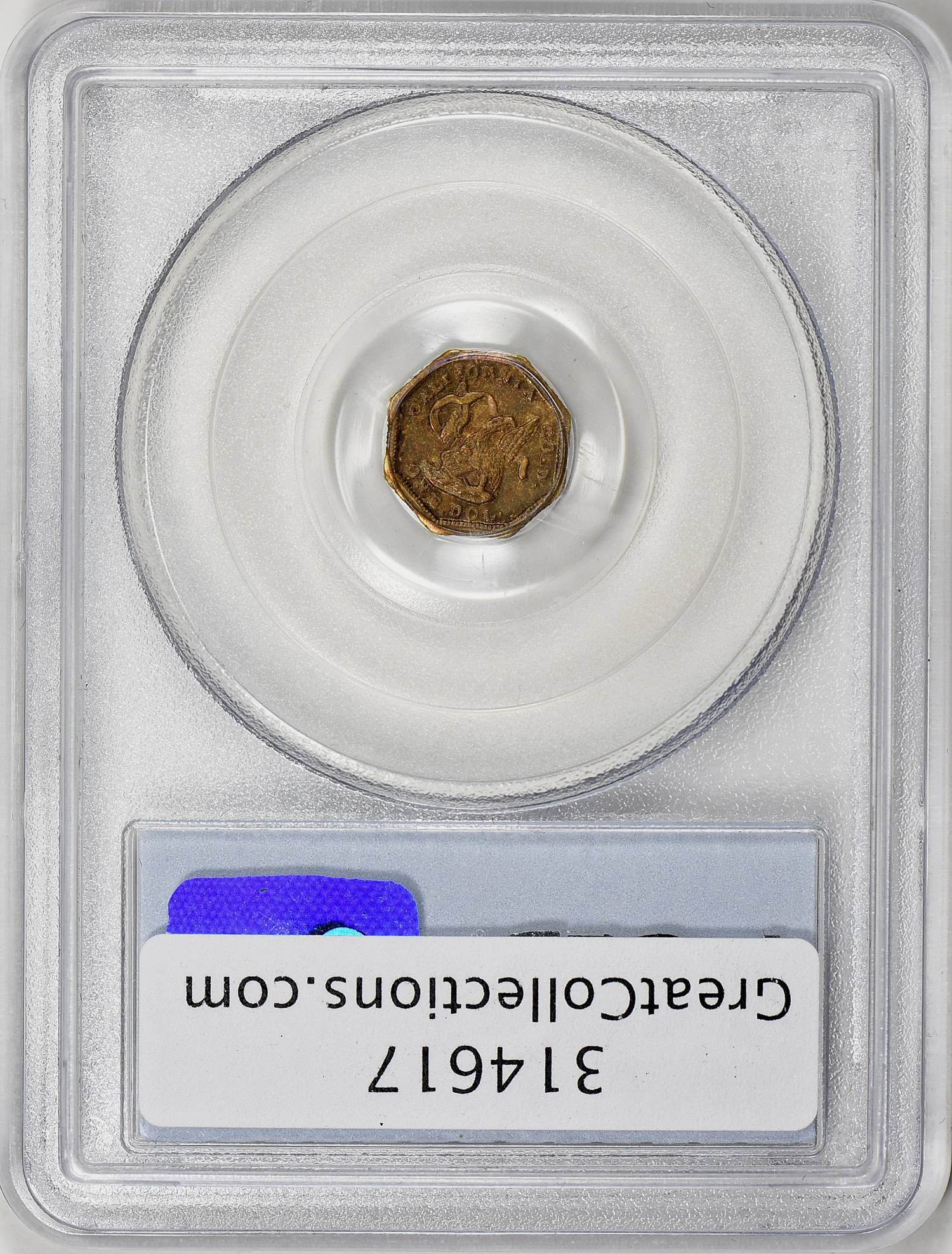 ND G$1 Gold Octagonal Liberty BG-501 PCGS AU-55 | PCGS Cert