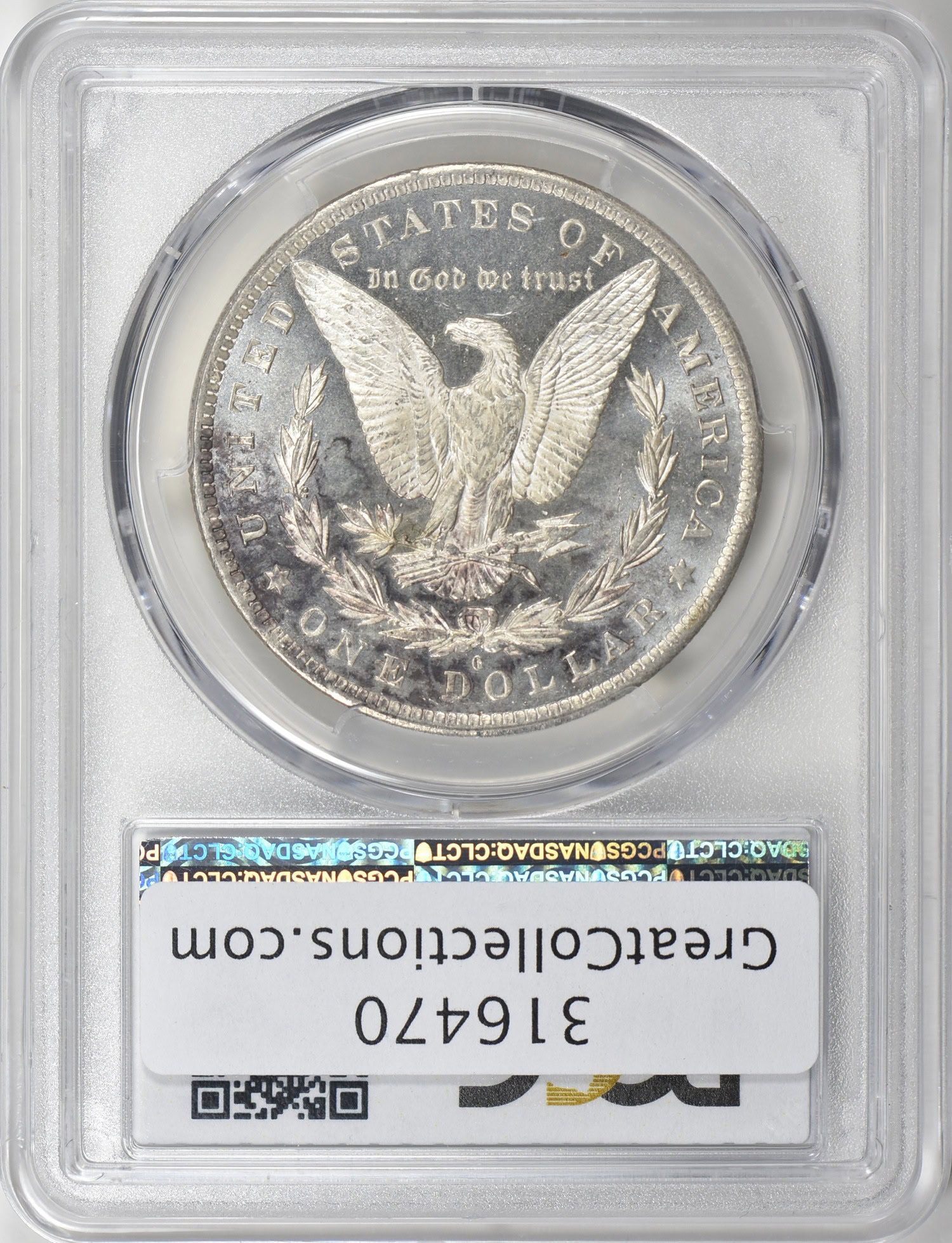 1884-O Morgan Silver Dollar PCGS MS-63 PL (Item 316470