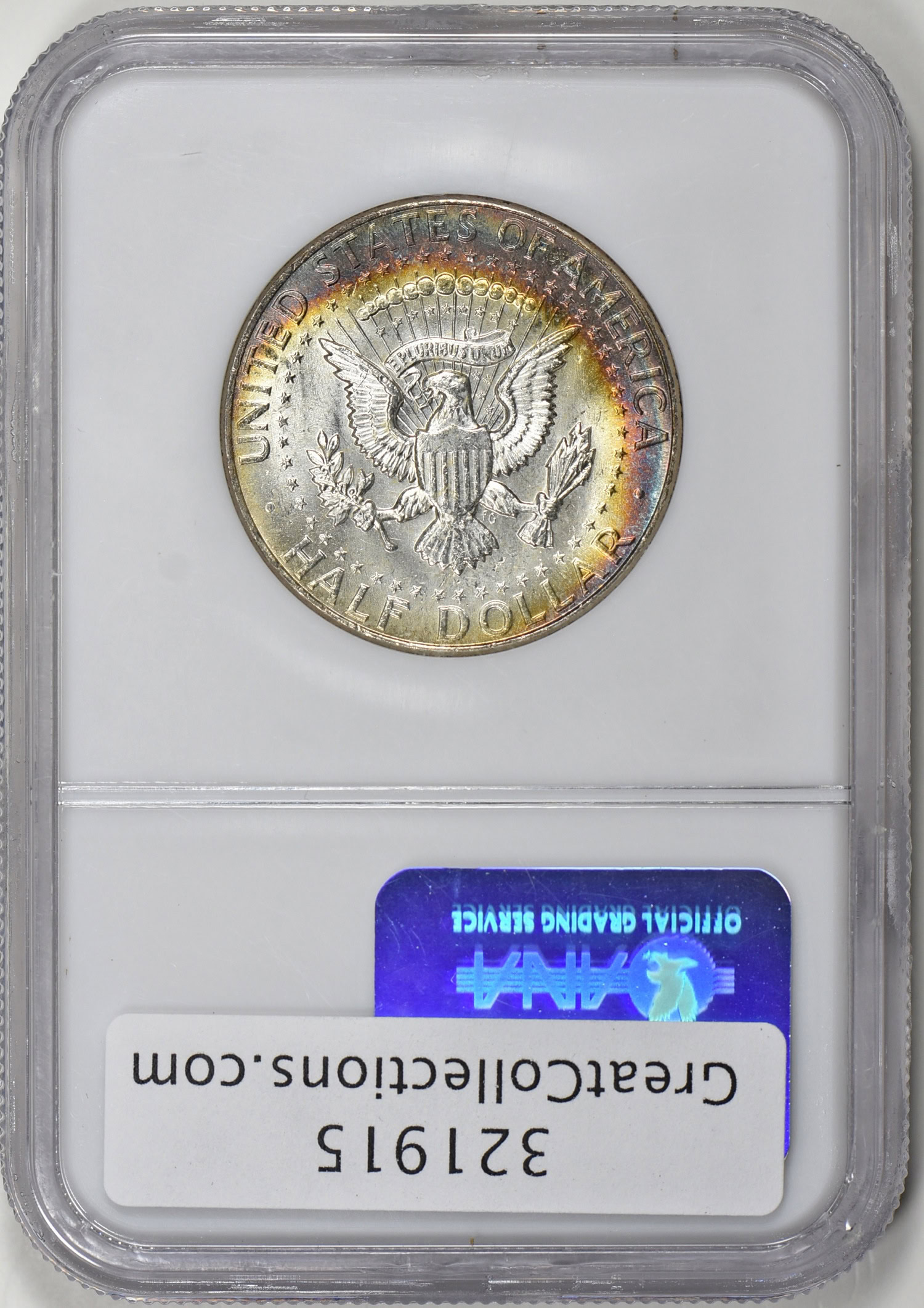 1964 Kennedy Half Dollar NGC MS-63 ★ (Toned) (Item 321915 ...