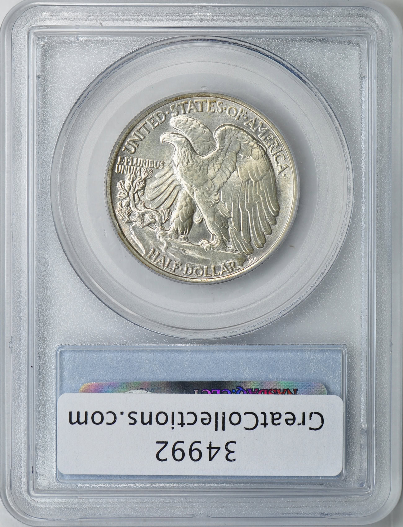 1943 Walking Liberty Half Dollar PCGS MS-65 (Item 34992 ...