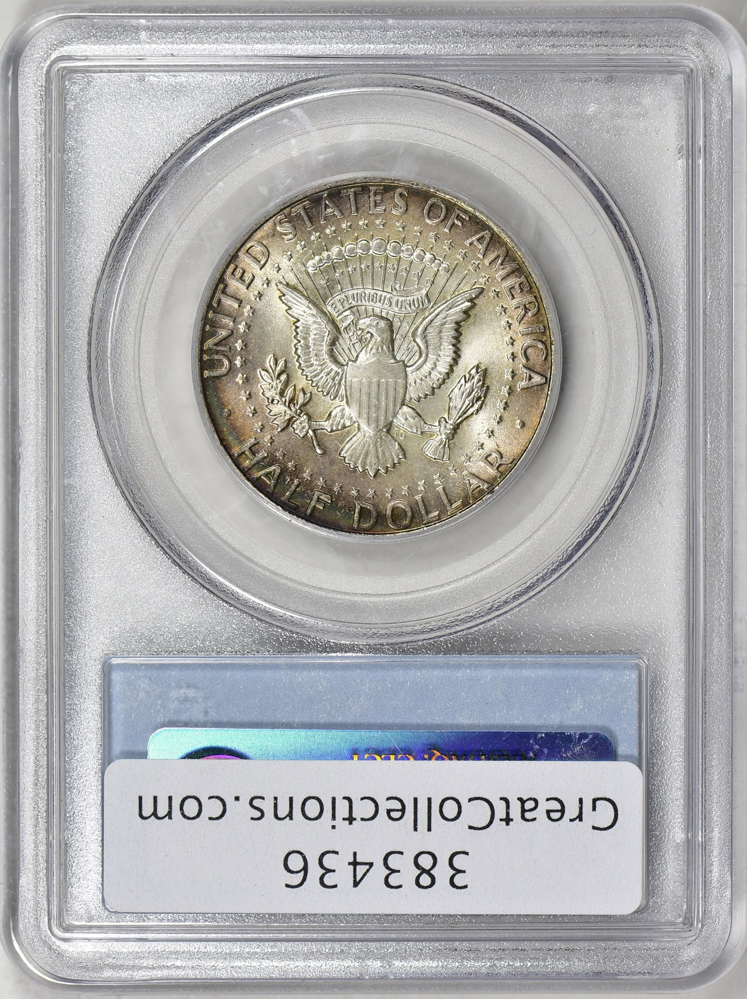 1964 Kennedy Half Dollar PCGS MS-64 (Toned) (Item 383436