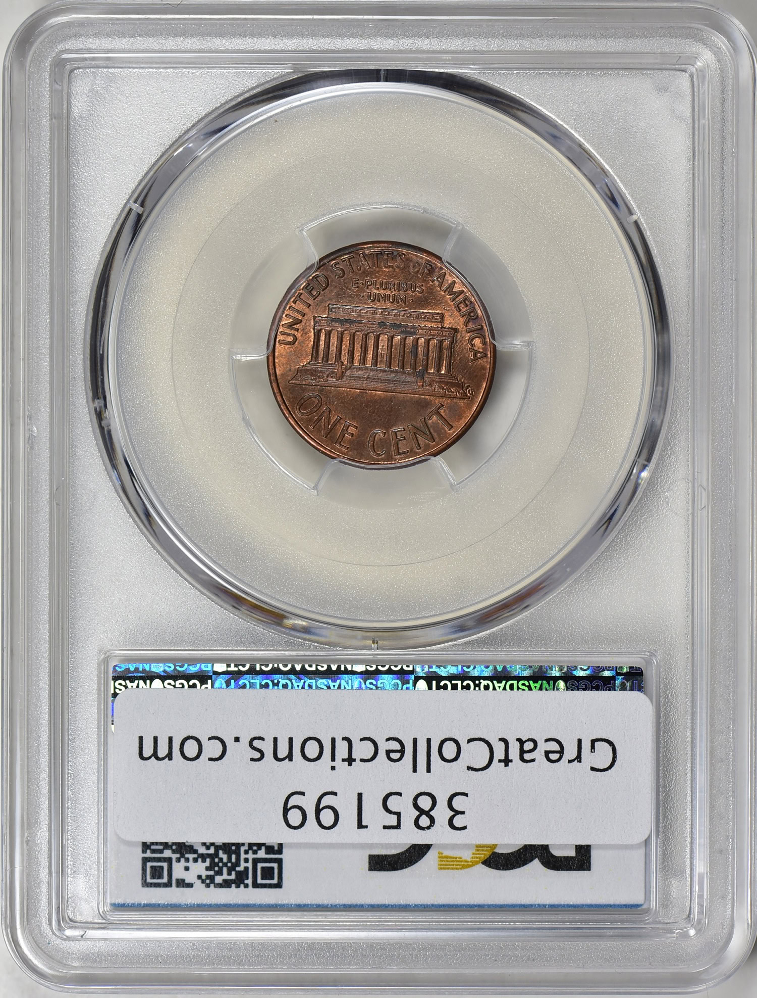 1988-D Lincoln Cent Wide AM FS-901 PCGS MS-64 RB (Item 385199