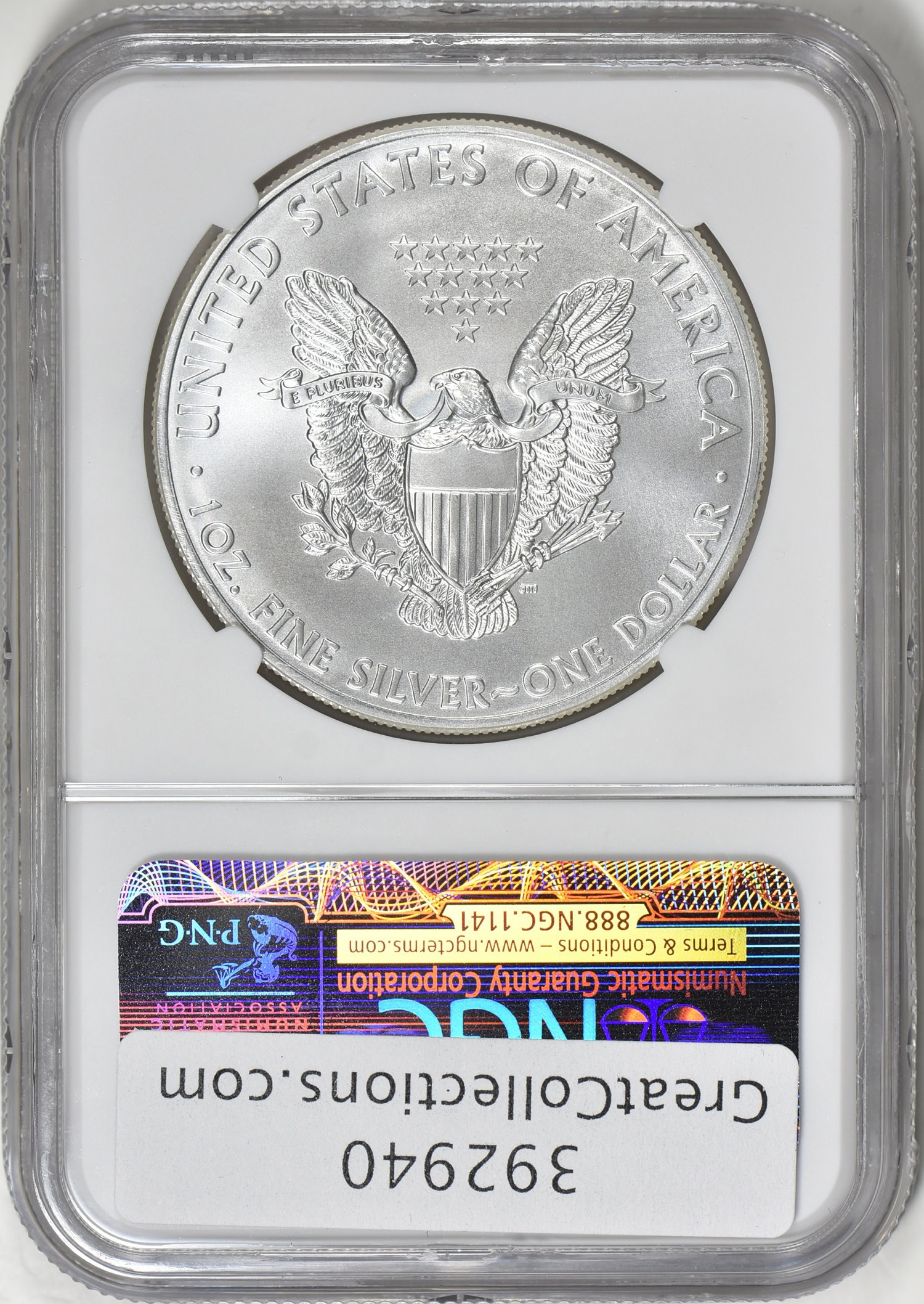 2015 $1 Silver Eagle First Releases NGC MS-70 (Item 392940