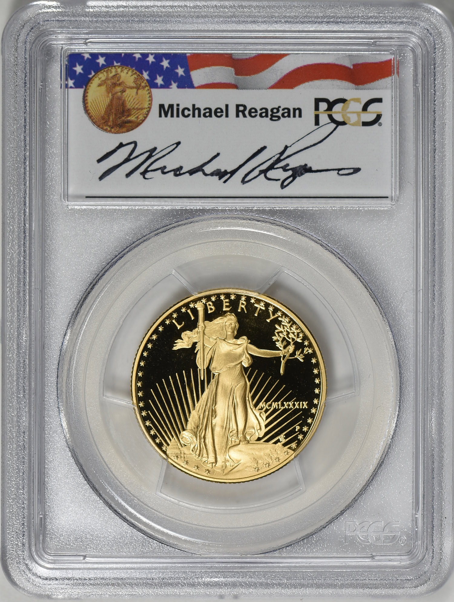 1989 $5, $10, $25 and $50 Gold American Eagle Set (Reagan Legacy