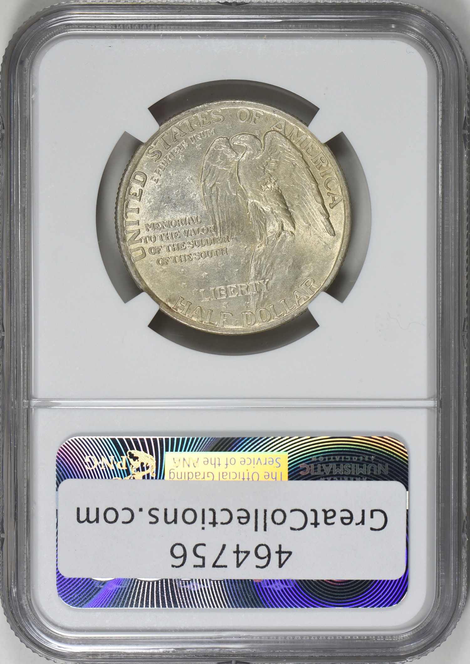 1925 Stone Mountain Memorial Half Dollar NGC MS-63 (Item 464756