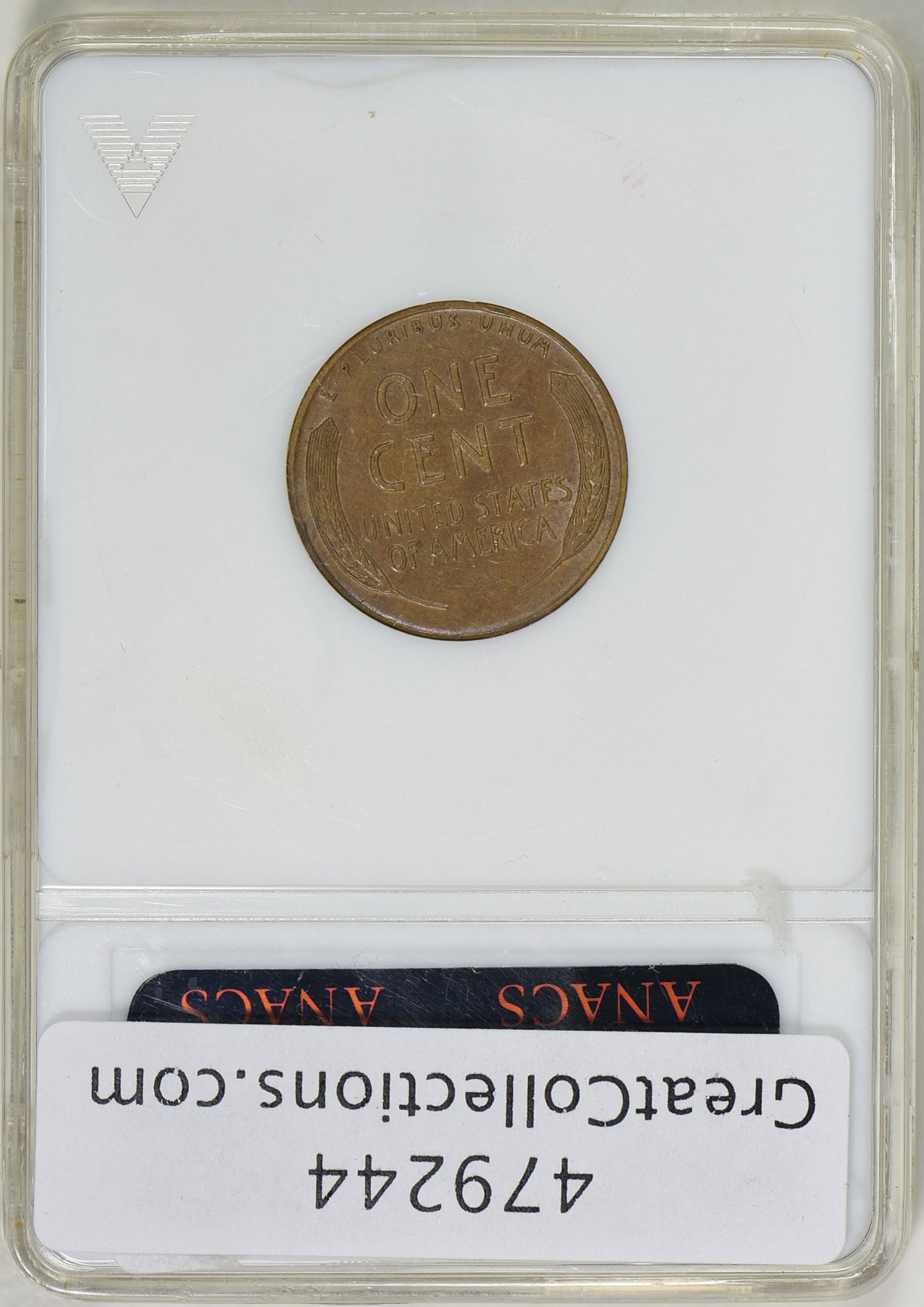 1955 Lincoln Cent Doubled Die Obverse ANACS AU-58 BN OH (Item