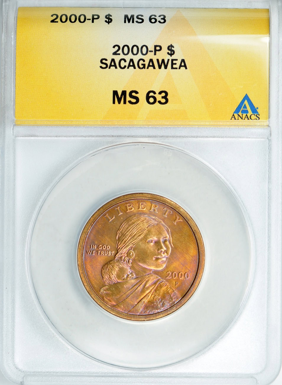 2000-P Sacagawea Dollar ANACS MS-63 (Item 48188