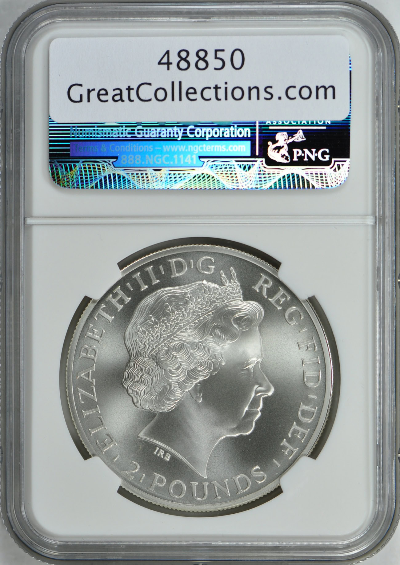 Great Britain 2011 Silver 2 Pounds Britannia NGC MS-70 Matte (Item ...