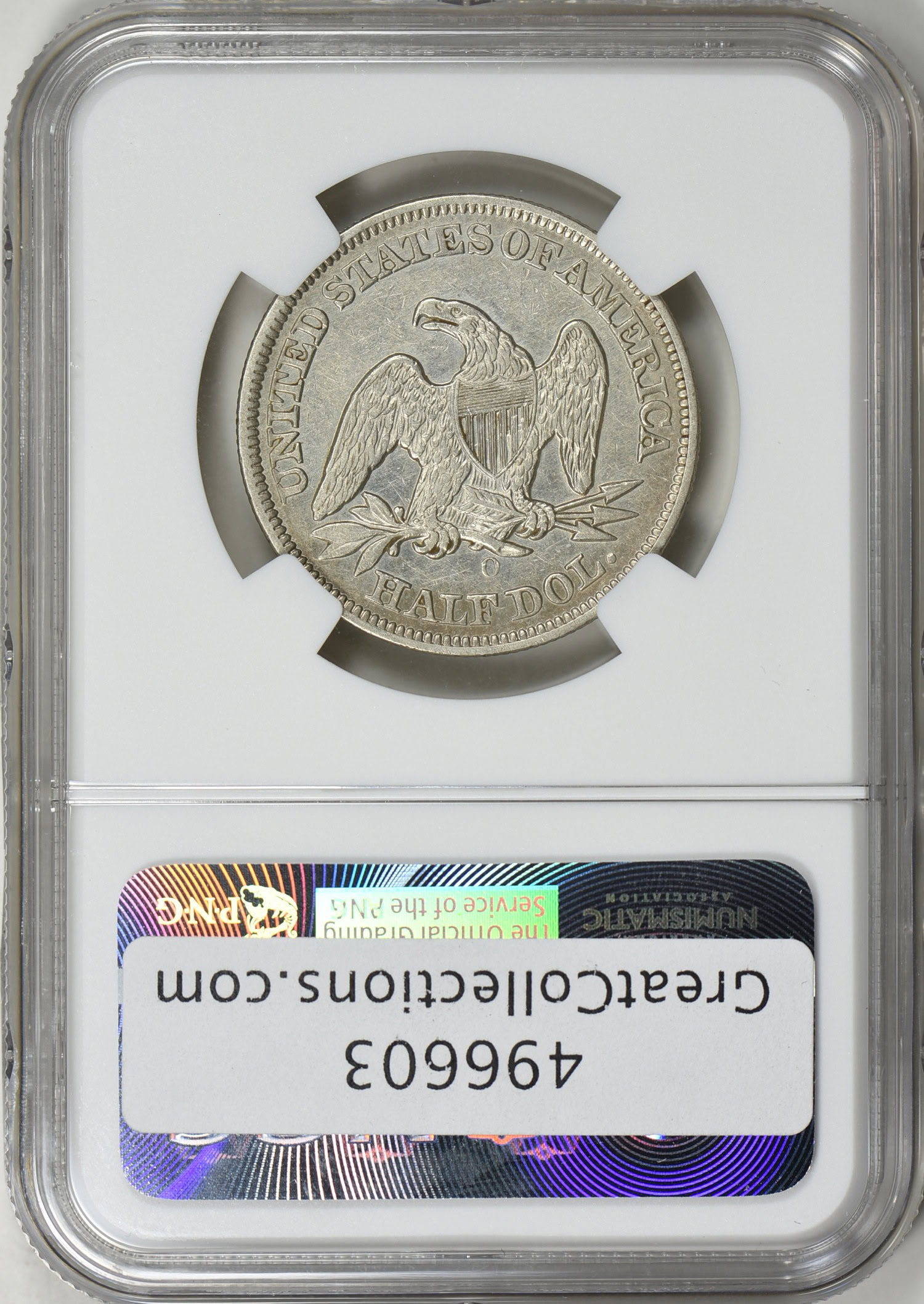 1847-O Seated Liberty Half Dollar NGC XF-45 (Item 496603