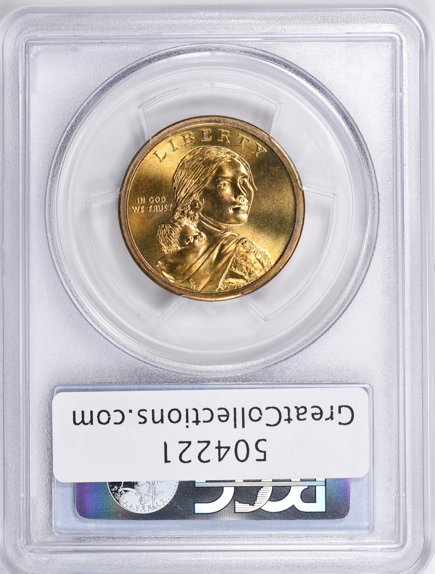 Mint Error (2010) $1 Sacagawea Dollar Native American Missing Edge