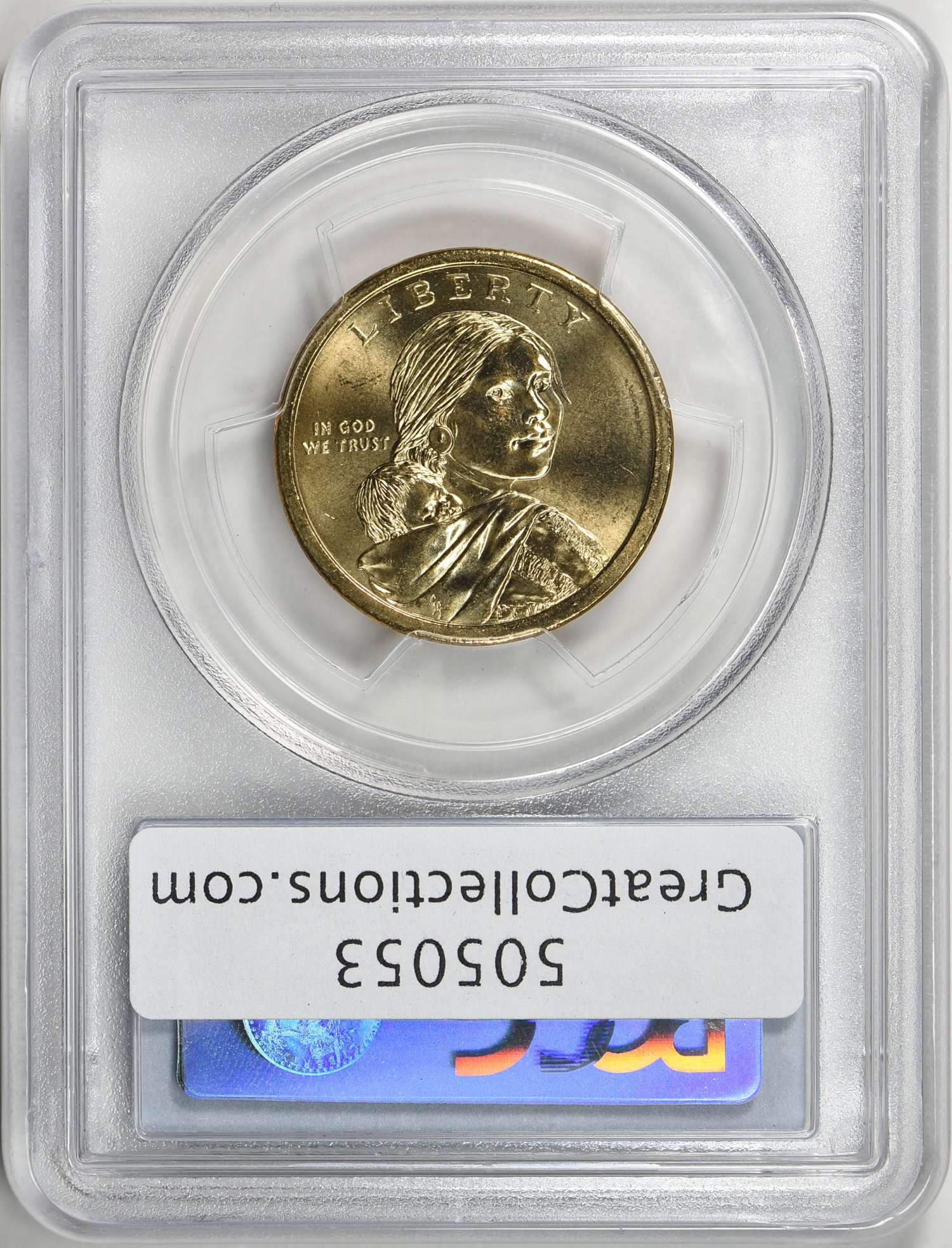 Mint Error 2010-P $1 Sacagawea Dollar Native American Weak Edge