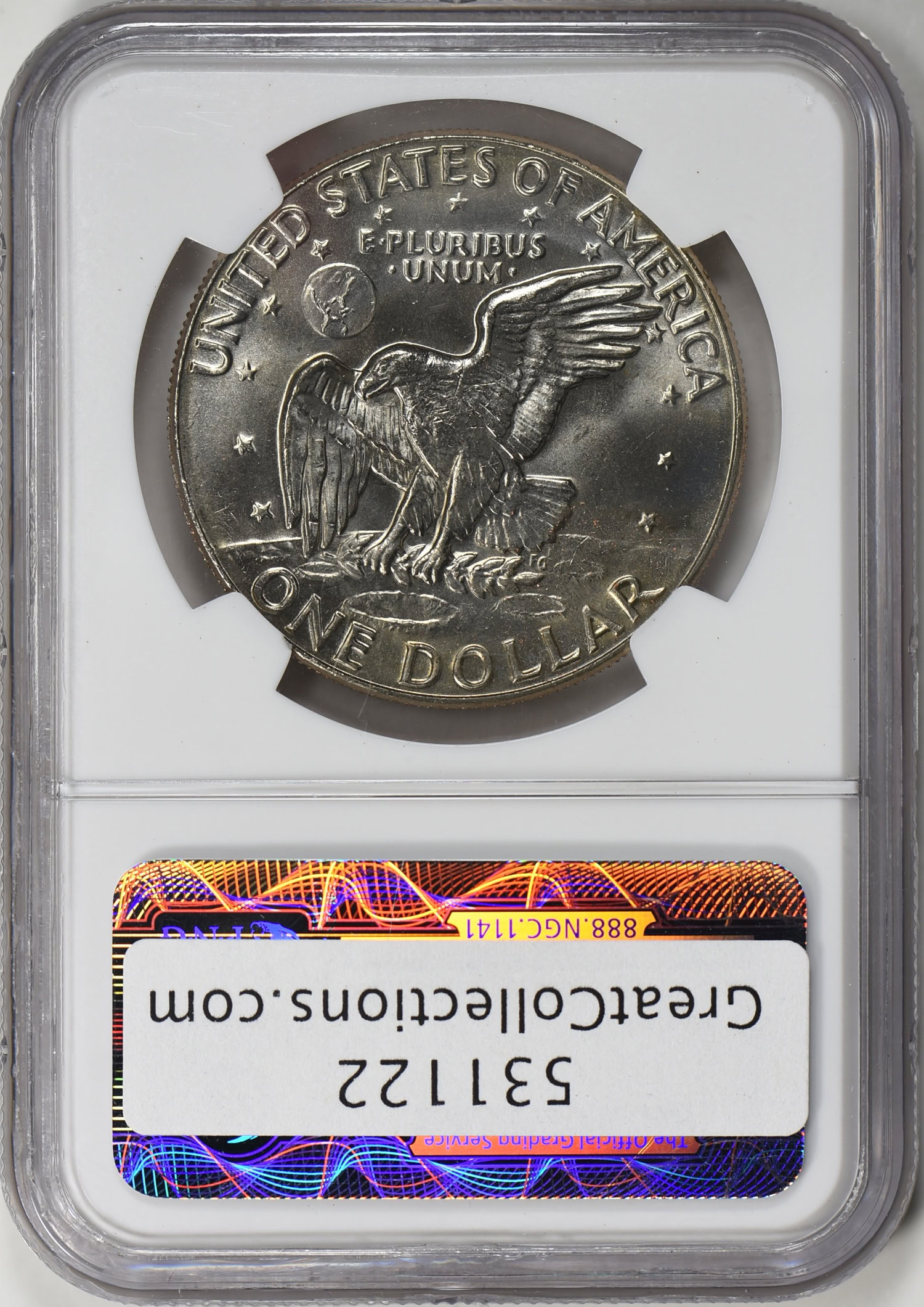 1974-D Eisenhower Dollar NGC MS-65 (Big Sky Hoard) (Item 531122