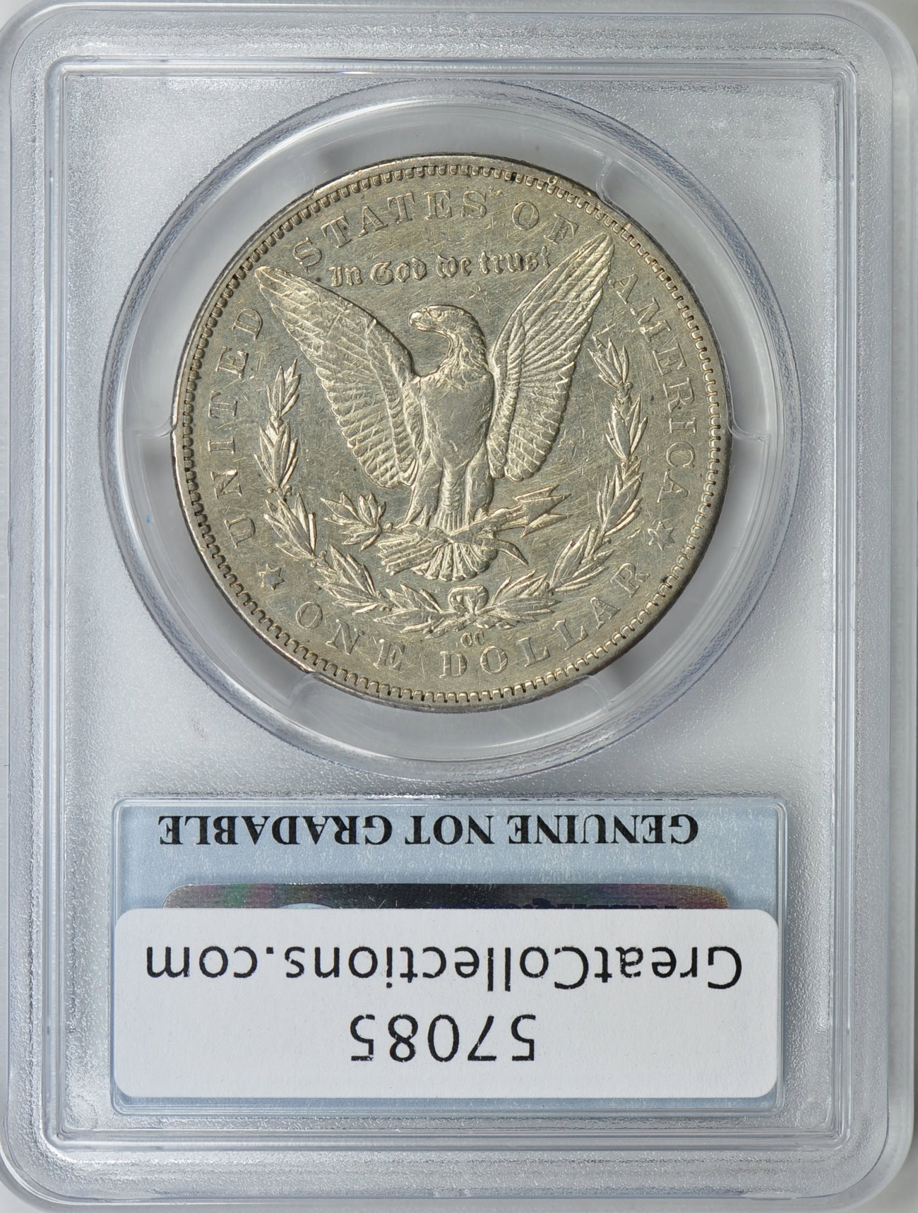 1891-CC Morgan Silver Dollar PCGS Genuine XF Details (Item 57085