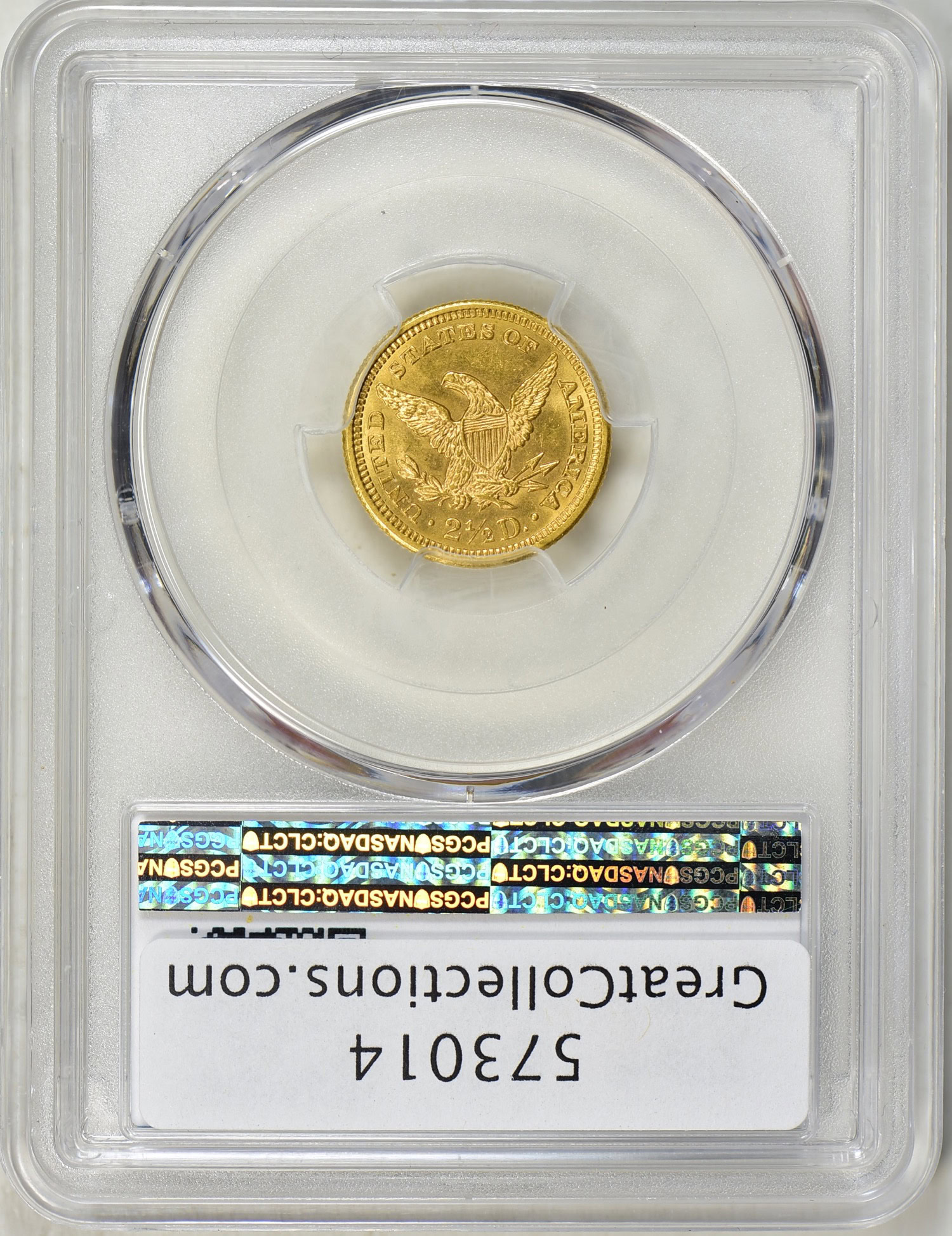 1907 Liberty Gold Quarter Eagle PCGS MS-64 (Item 573014