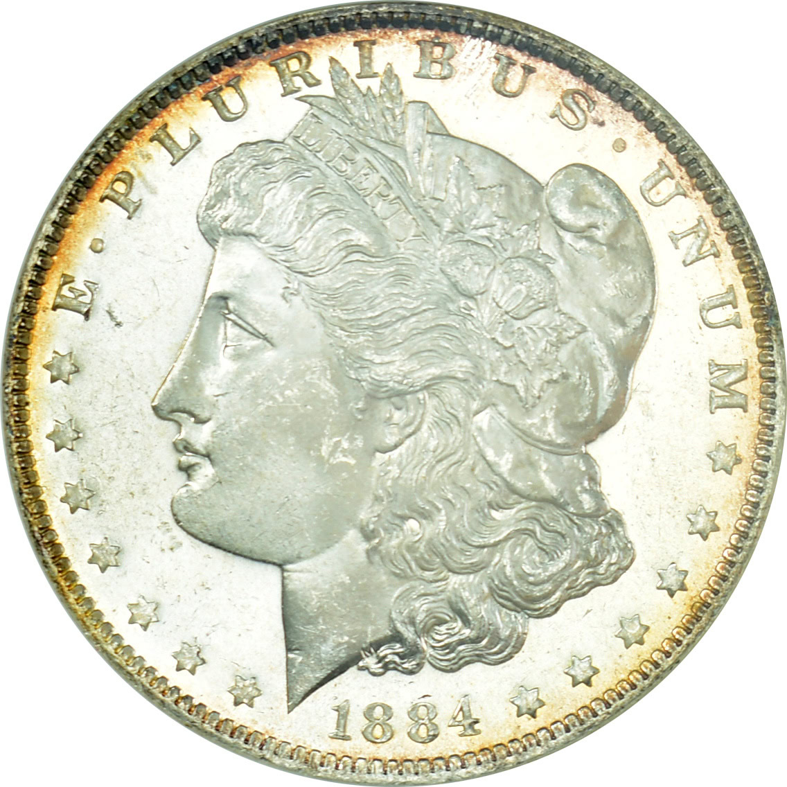 1884-O/O Morgan Silver Dollar VAM-6 ANACS MS-64 DMPL OH (Item