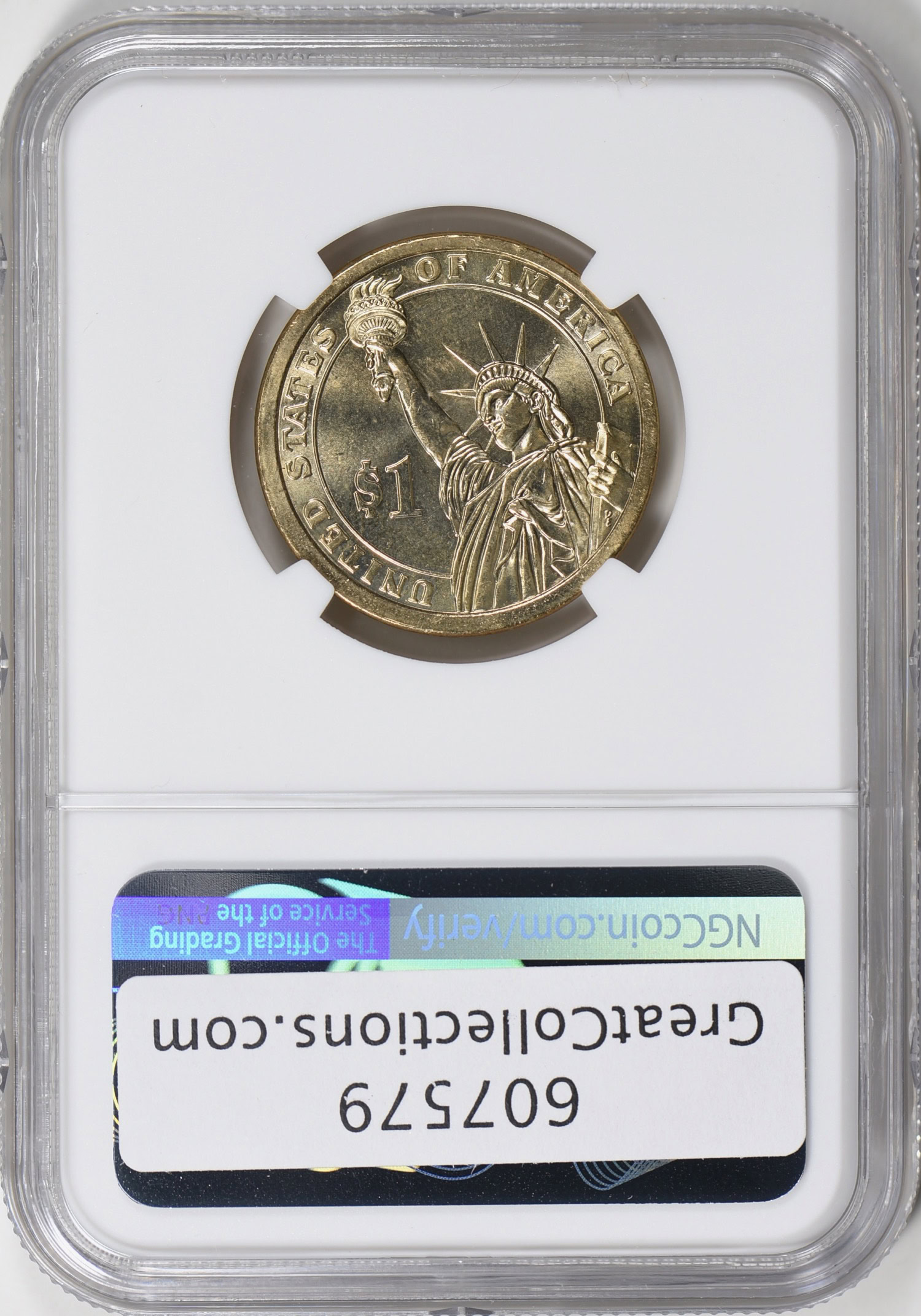 Mint Error 2011-D $1 Presidential Dollar Ulysses S. Grant