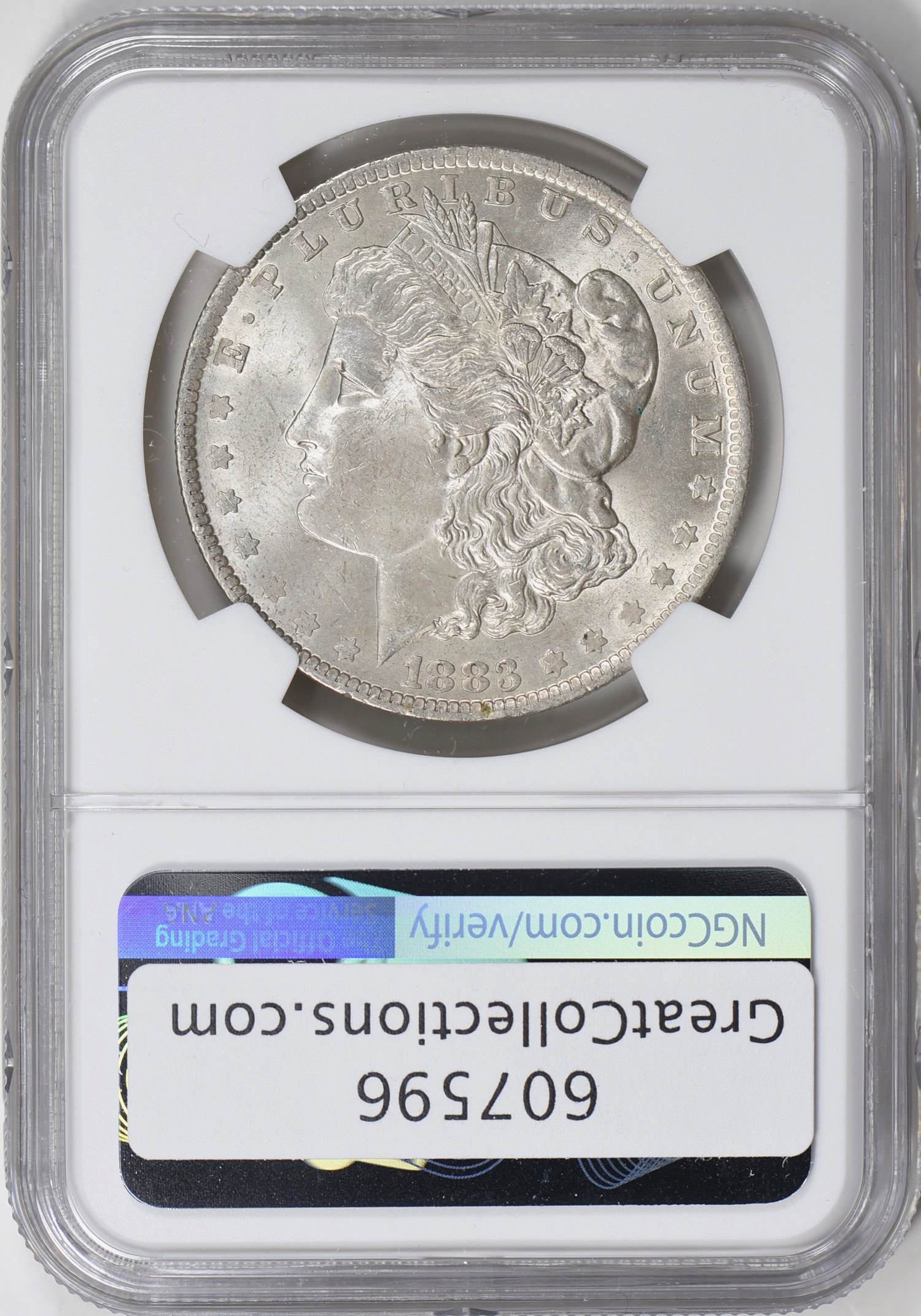 Mint Error 1883-O Morgan Silver Dollar Defective Planchet on