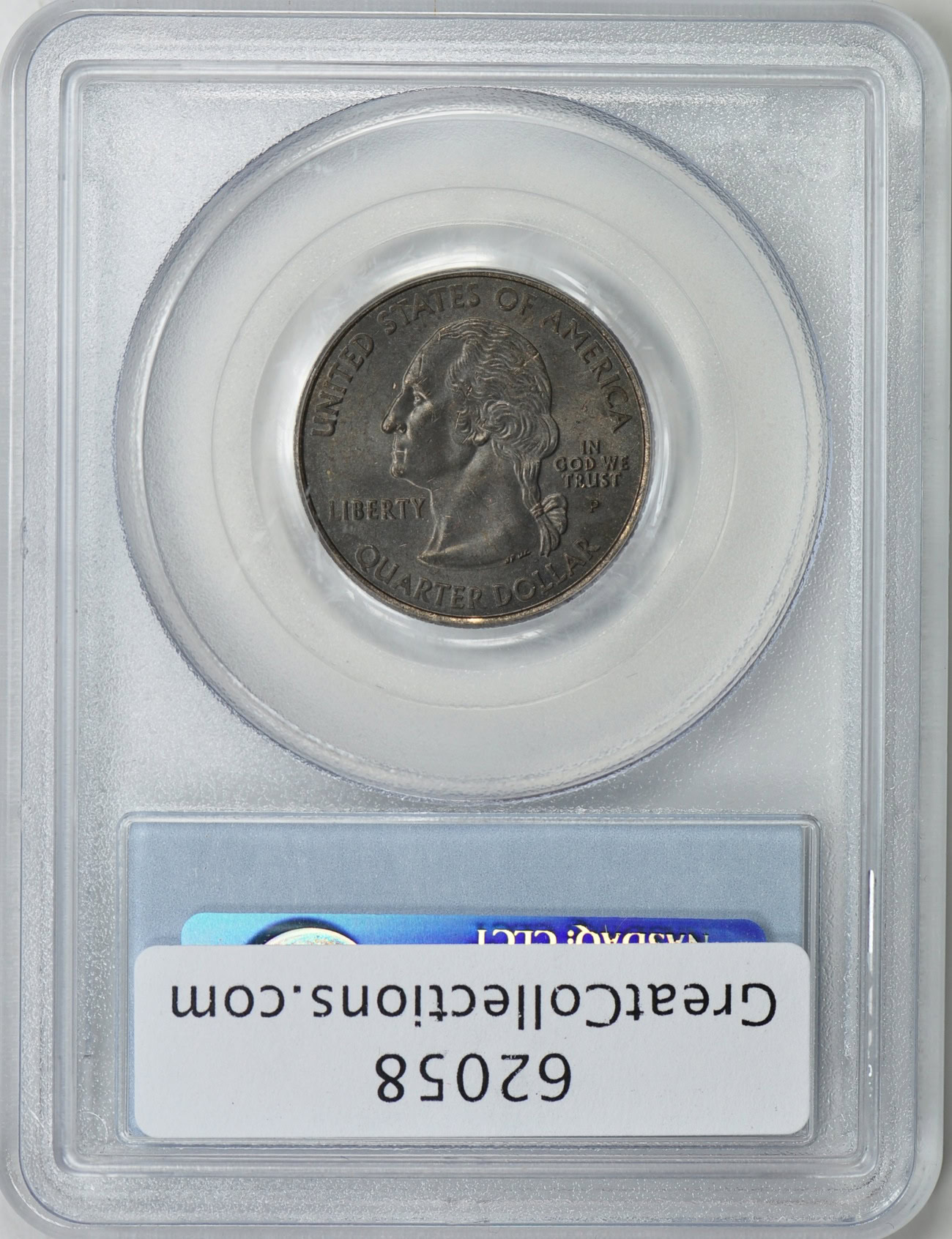 Mint Error 2003-P State Quarter Illinois Improperly Annealed Plan