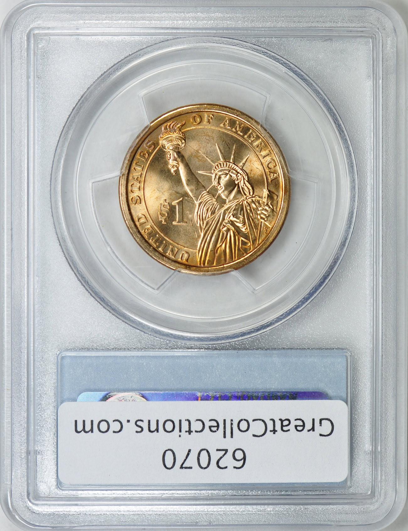 Mint Error (2009) Presidential Dollar William Henry Harrison