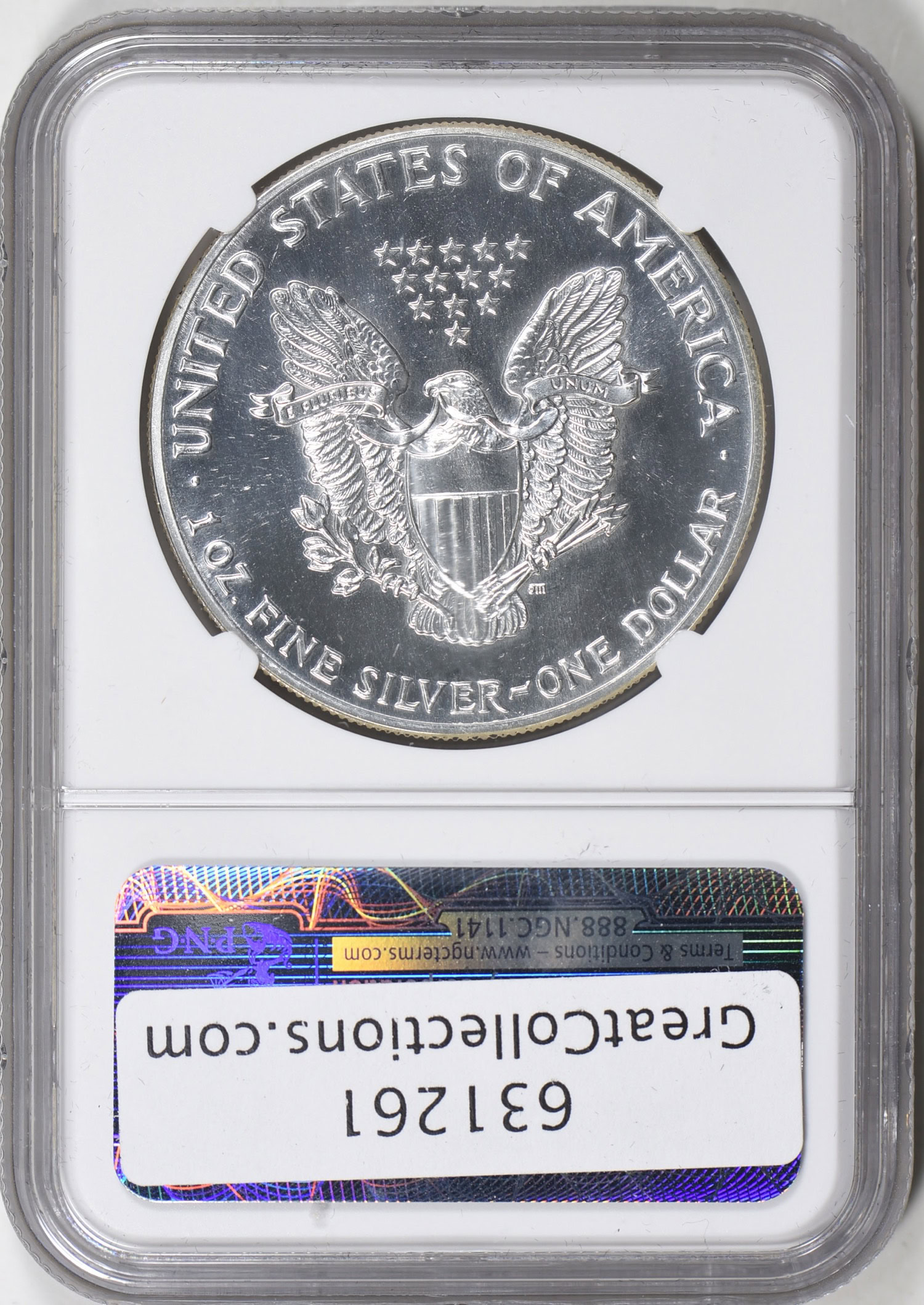 1986 $1 Silver Eagle NGC MS-68 PL (Item 631261) | GreatCollections