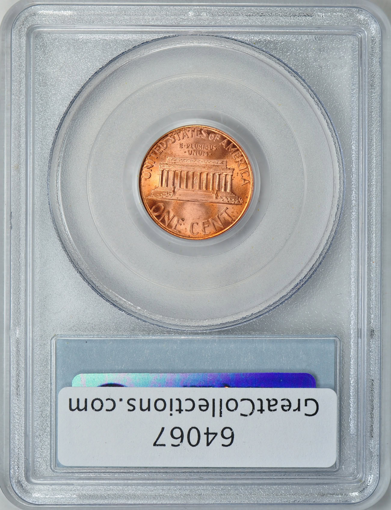 1990 Lincoln Cent PCGS MS-67 RD (The Connelly Collection) (Item