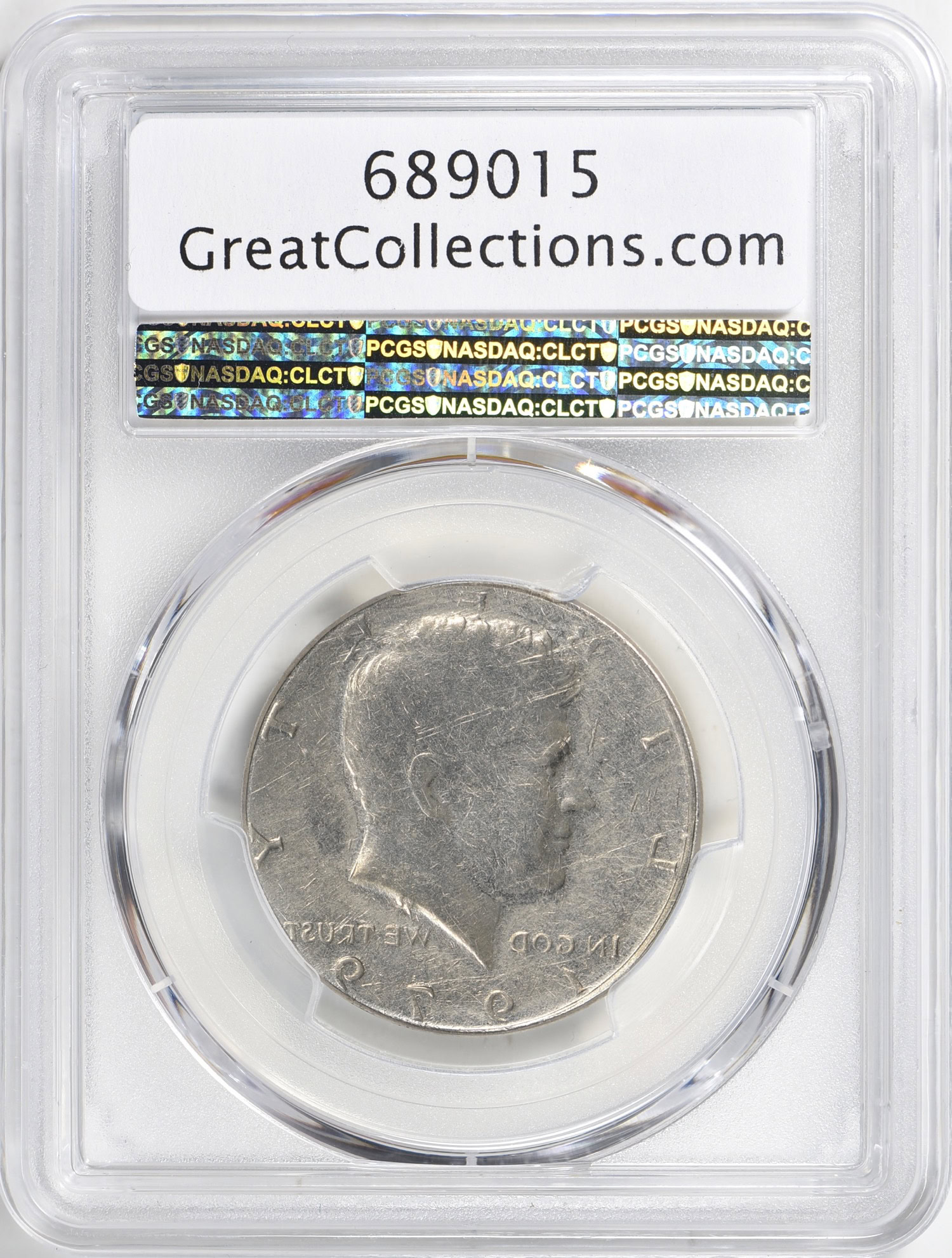 Mint Error 1979 Kennedy Half Dollar First Strike Brockage