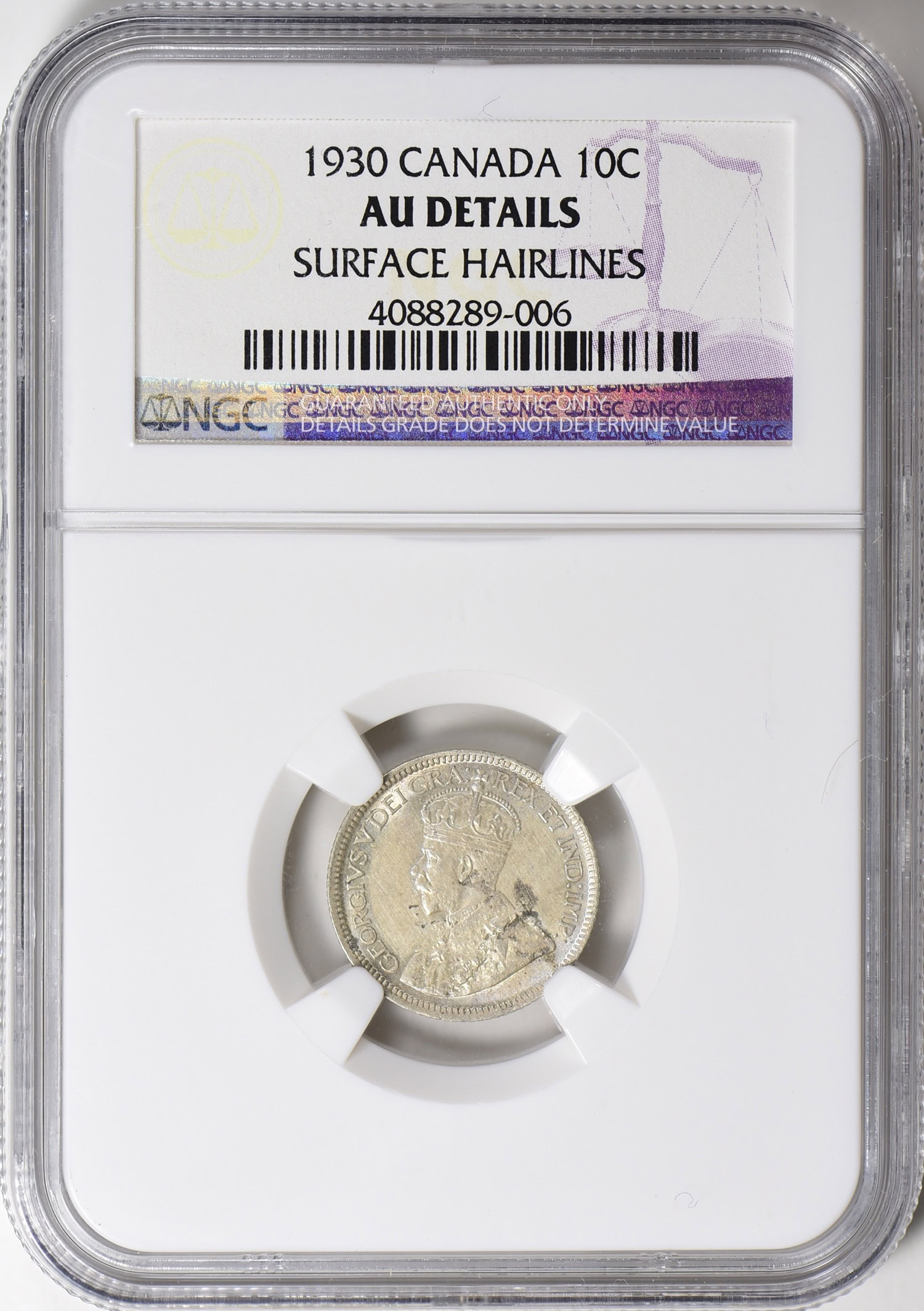Canada c.1902 - 1930 Silver 5 and 10 Cents Selection NGC VF-25 to